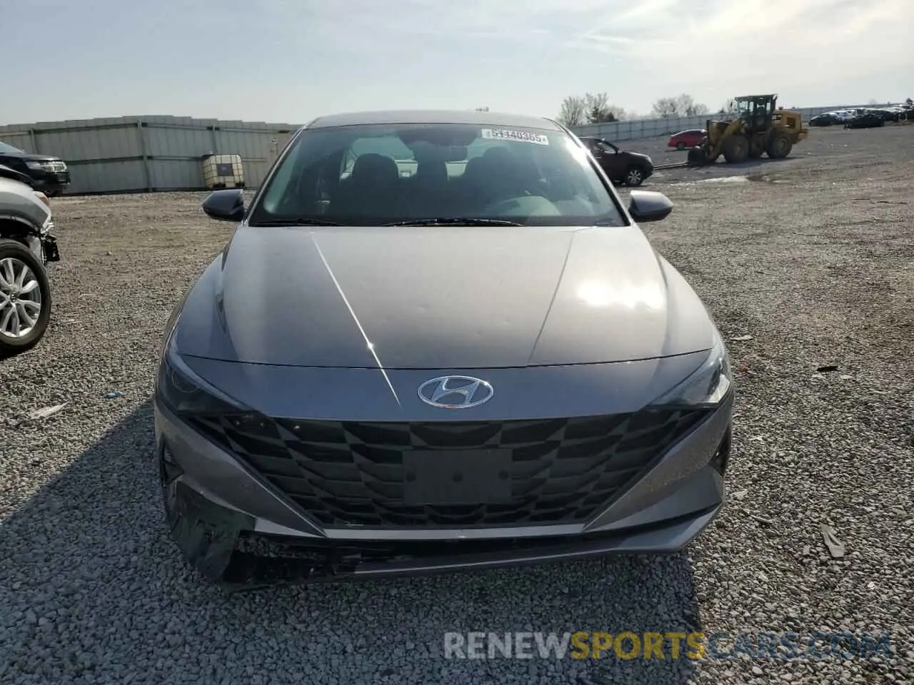 5 Photograph of a damaged car KMHLM4AG3MU210252 HYUNDAI ELANTRA 2021
