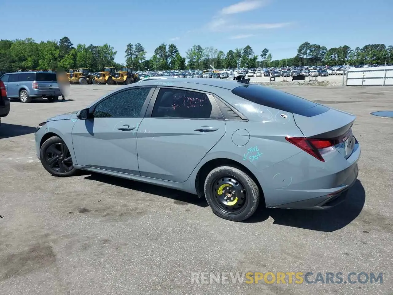 2 Photograph of a damaged car KMHLM4AG4MU069272 HYUNDAI ELANTRA 2021