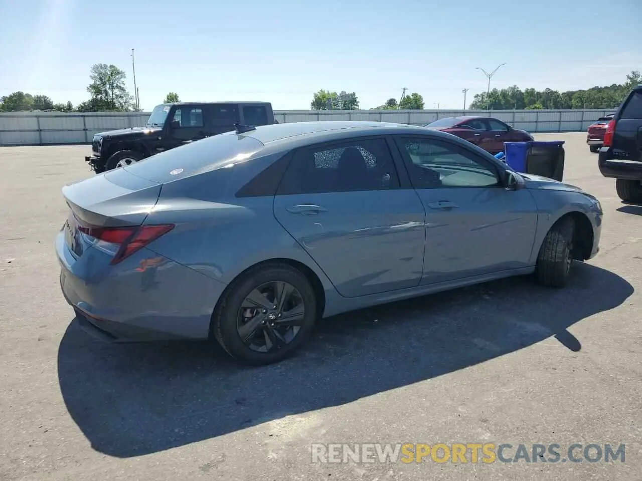 3 Photograph of a damaged car KMHLM4AG4MU069272 HYUNDAI ELANTRA 2021