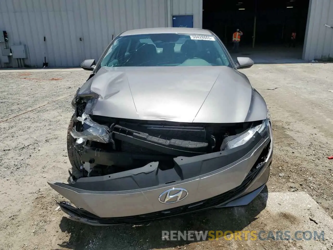 5 Photograph of a damaged car KMHLM4AG4MU156640 HYUNDAI ELANTRA 2021