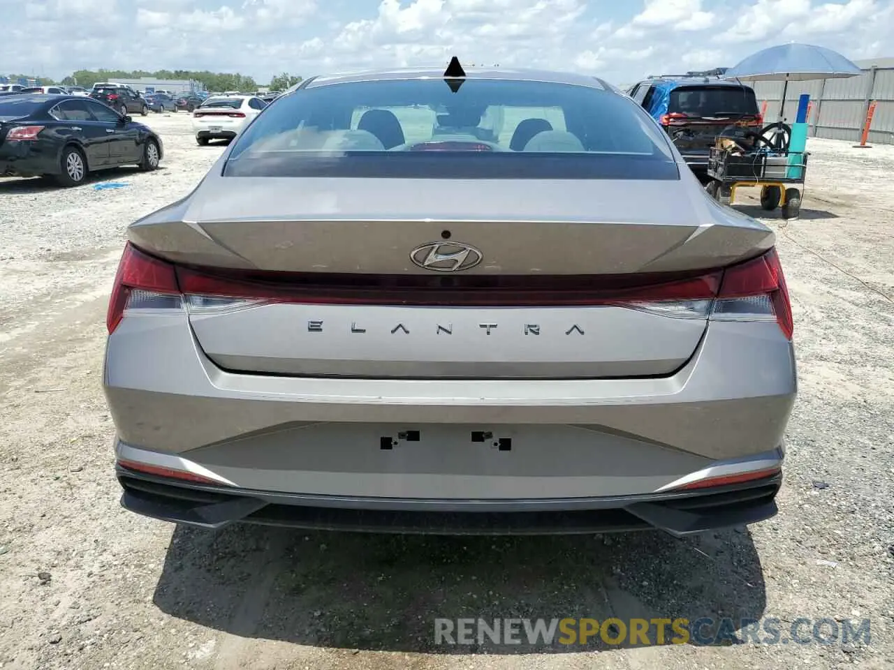 6 Photograph of a damaged car KMHLM4AG4MU156640 HYUNDAI ELANTRA 2021