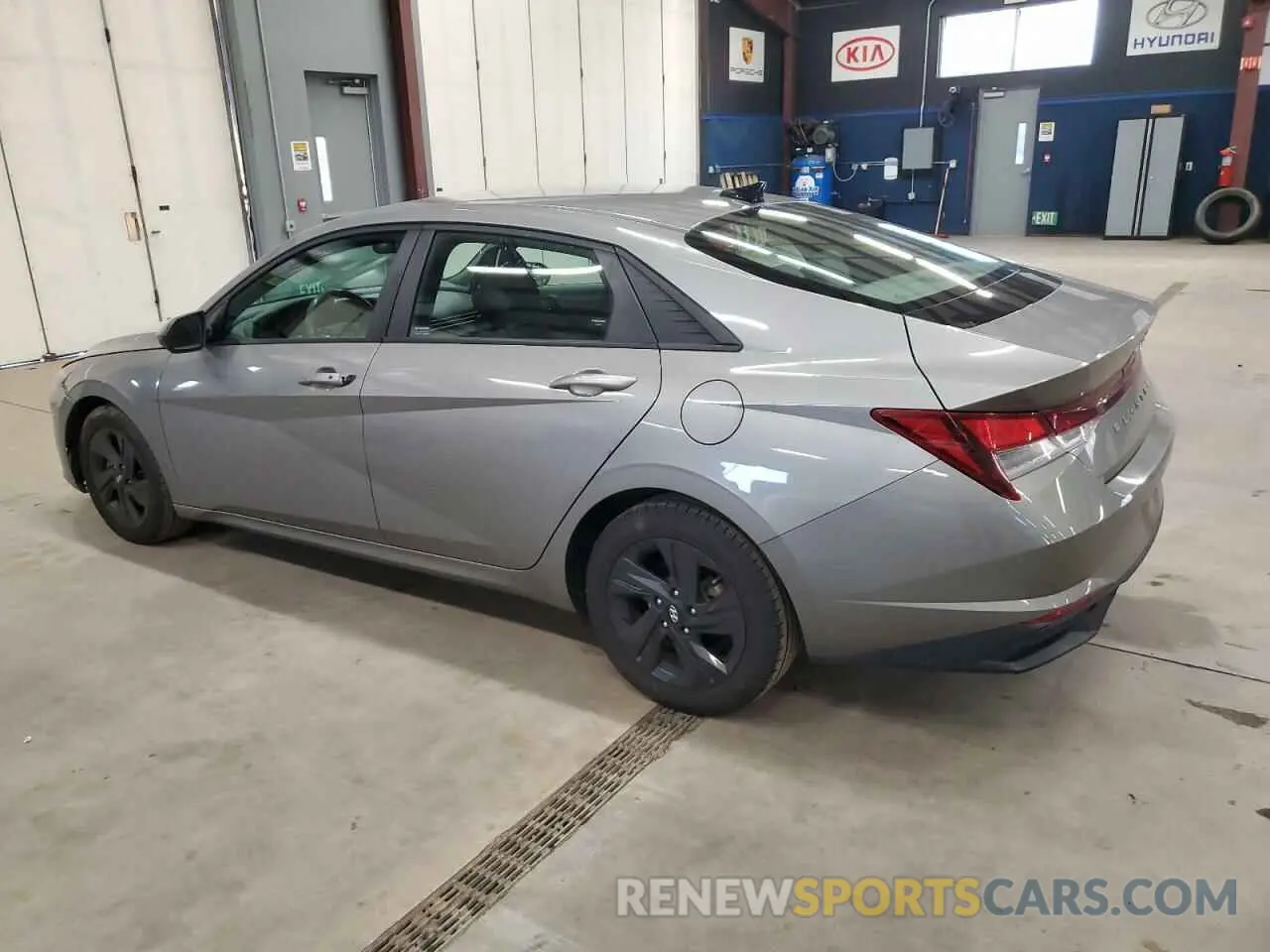2 Photograph of a damaged car KMHLM4AG4MU162244 HYUNDAI ELANTRA 2021