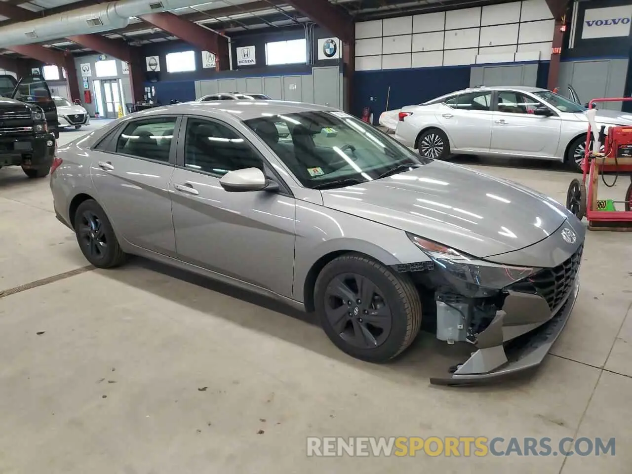 4 Photograph of a damaged car KMHLM4AG4MU162244 HYUNDAI ELANTRA 2021