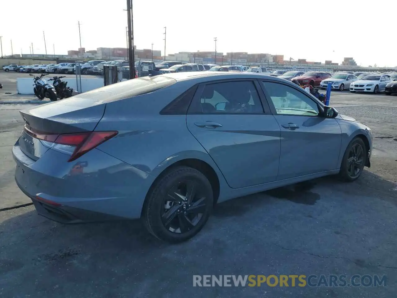 3 Photograph of a damaged car KMHLM4AG5MU070138 HYUNDAI ELANTRA 2021