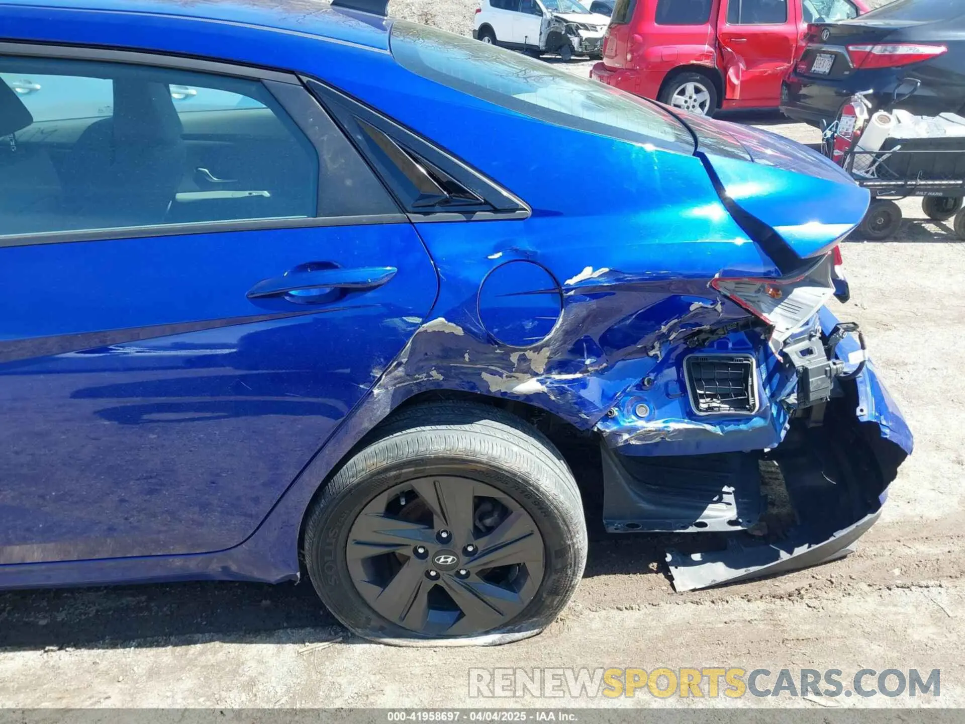 6 Photograph of a damaged car KMHLM4AG5MU073105 HYUNDAI ELANTRA 2021