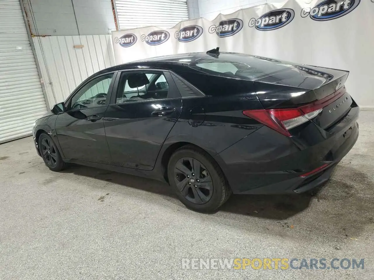 2 Photograph of a damaged car KMHLM4AG5MU074528 HYUNDAI ELANTRA 2021