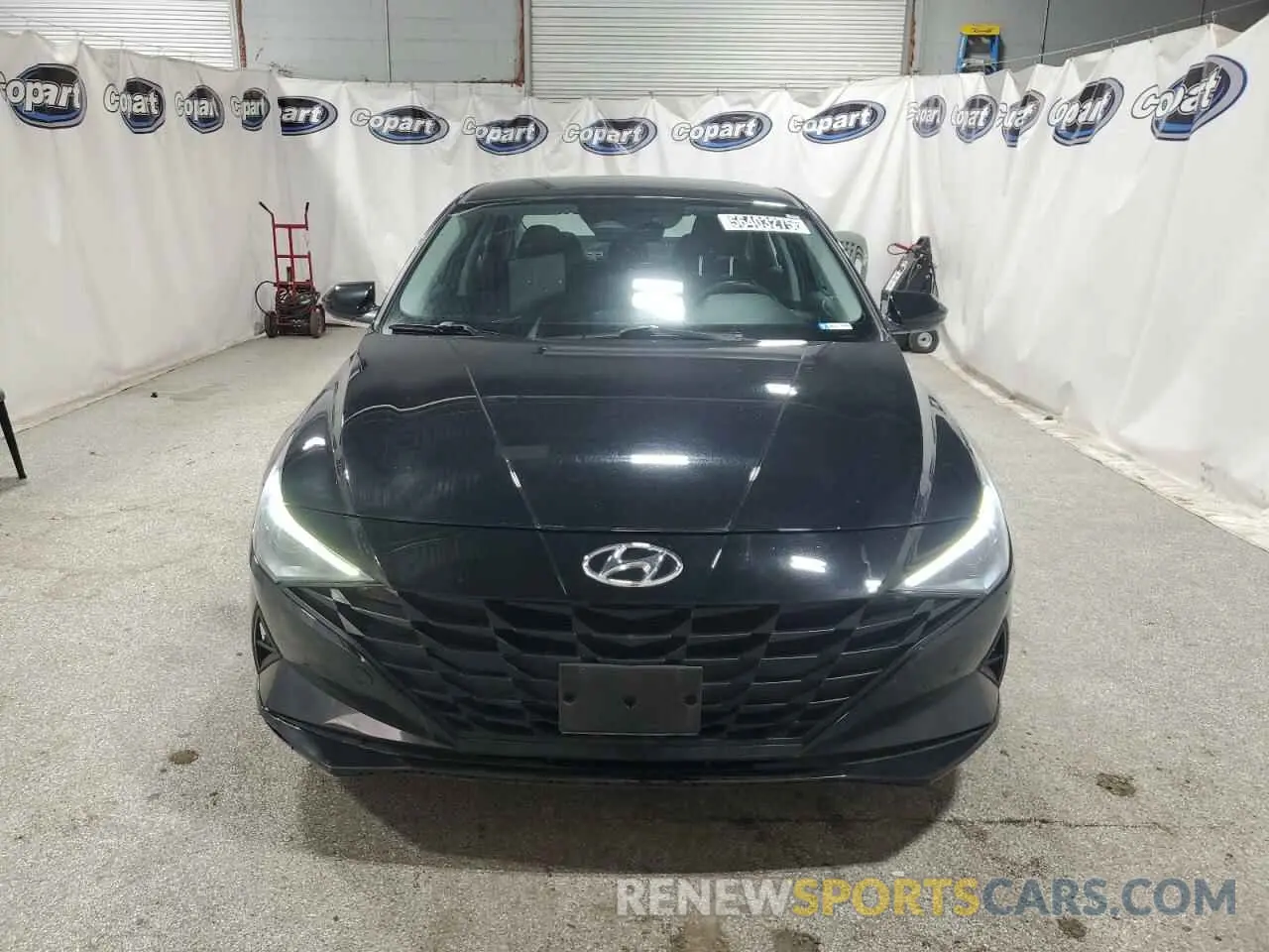 5 Photograph of a damaged car KMHLM4AG5MU074528 HYUNDAI ELANTRA 2021