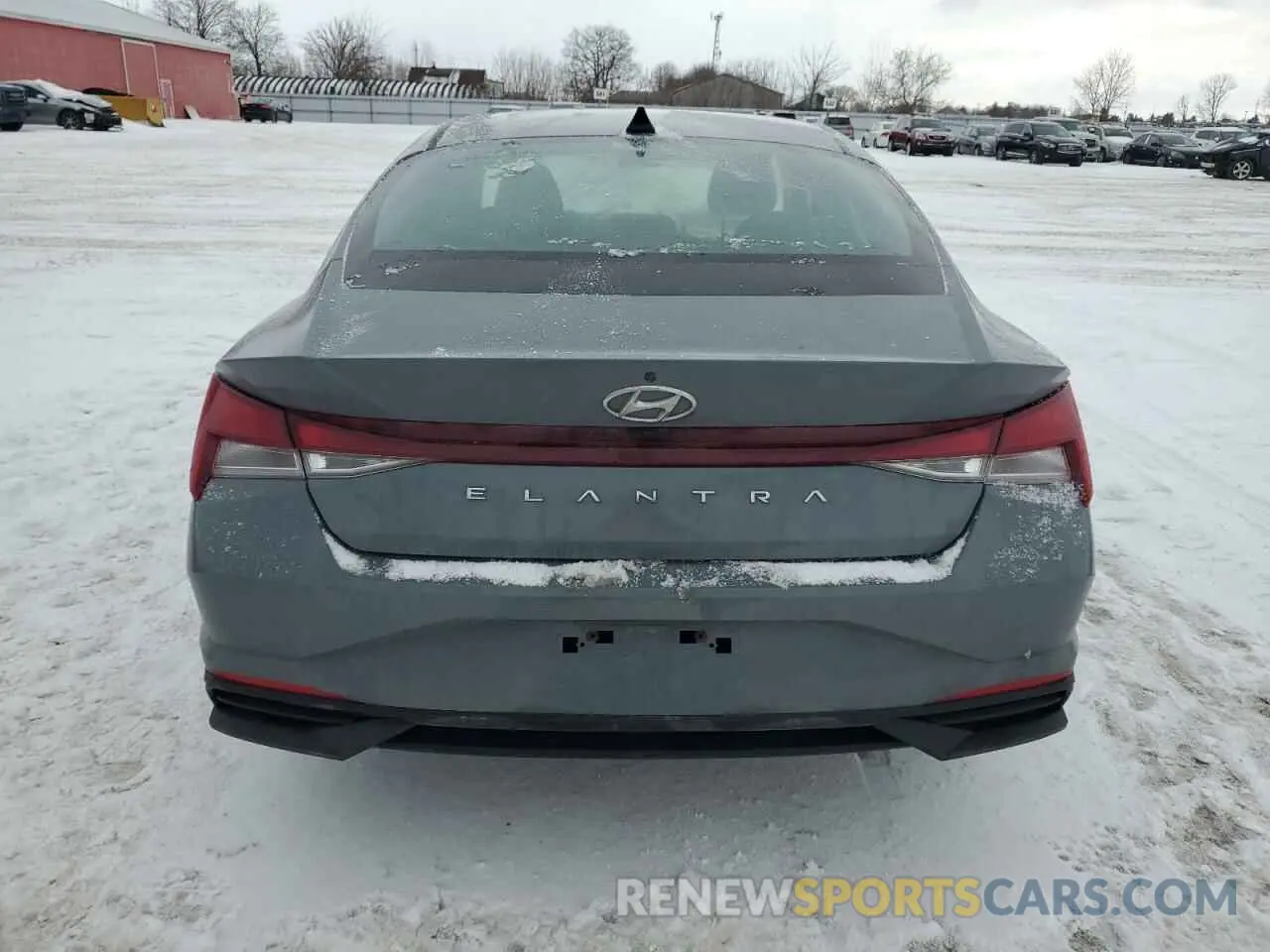6 Photograph of a damaged car KMHLM4AG5MU105020 HYUNDAI ELANTRA 2021