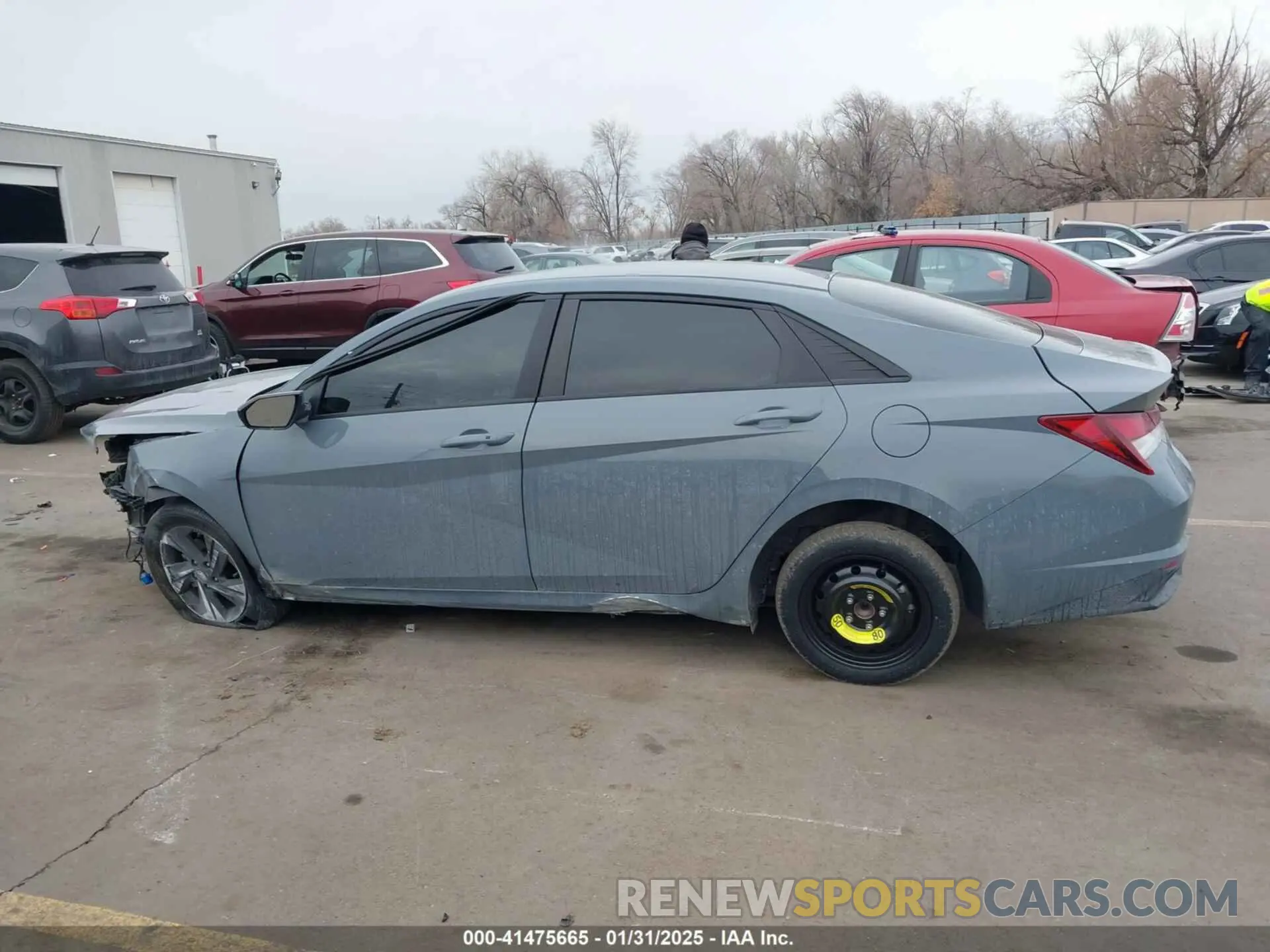 14 Photograph of a damaged car KMHLM4AG5MU116681 HYUNDAI ELANTRA 2021
