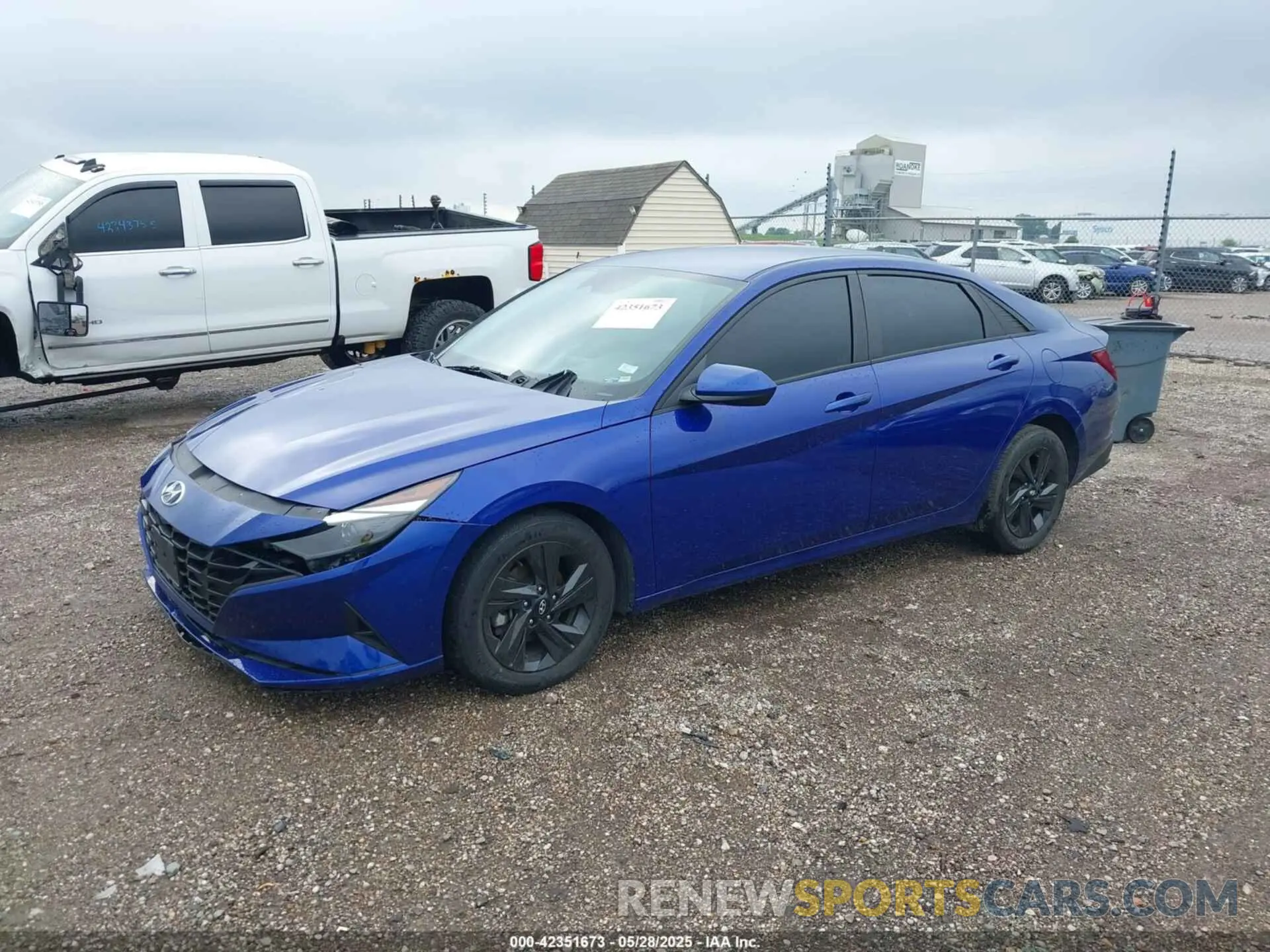 2 Photograph of a damaged car KMHLM4AG5MU120116 HYUNDAI ELANTRA 2021