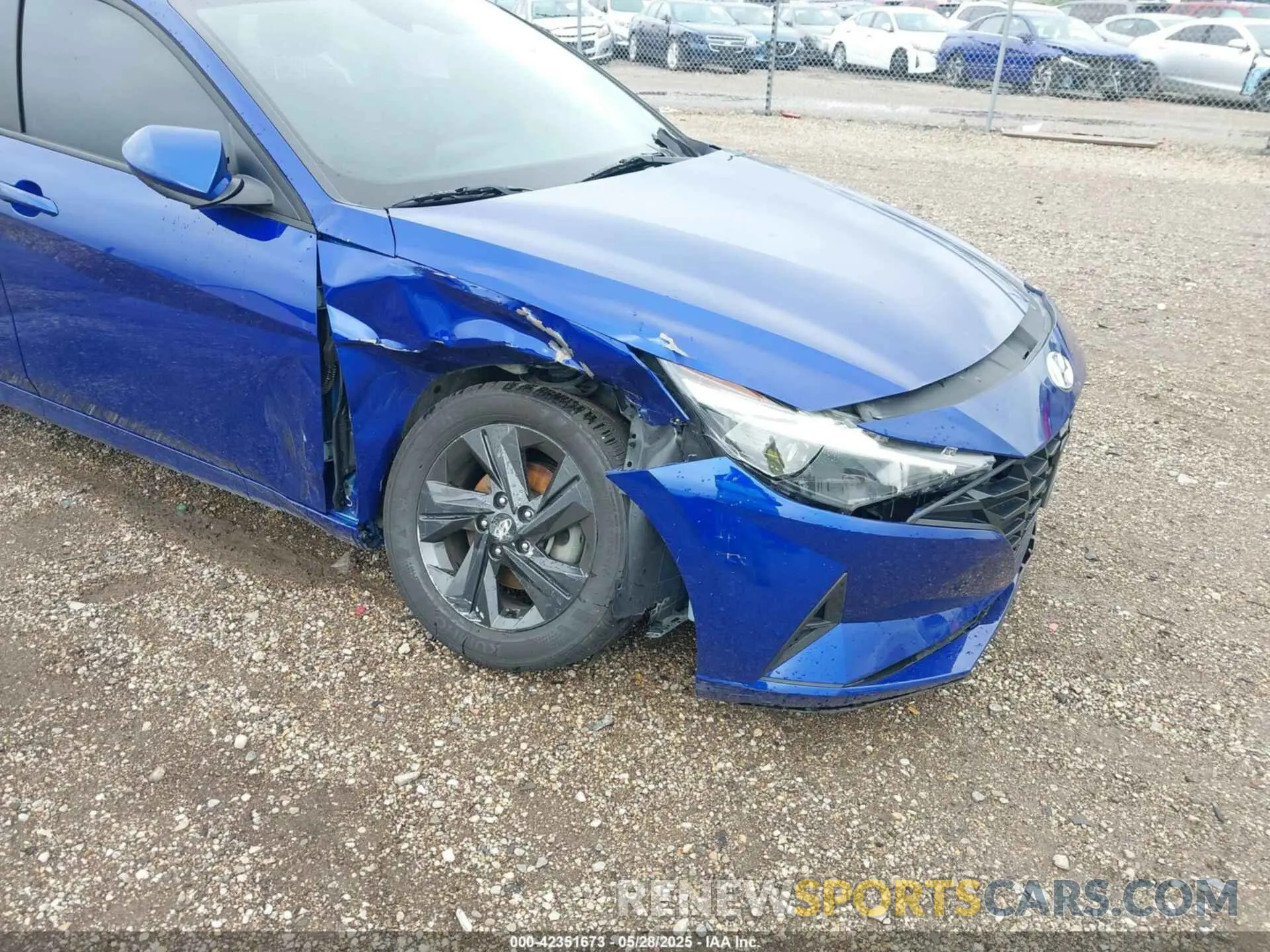 6 Photograph of a damaged car KMHLM4AG5MU120116 HYUNDAI ELANTRA 2021