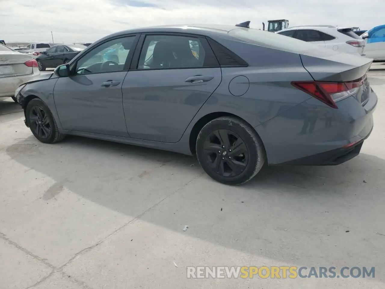 2 Photograph of a damaged car KMHLM4AG5MU130077 HYUNDAI ELANTRA 2021