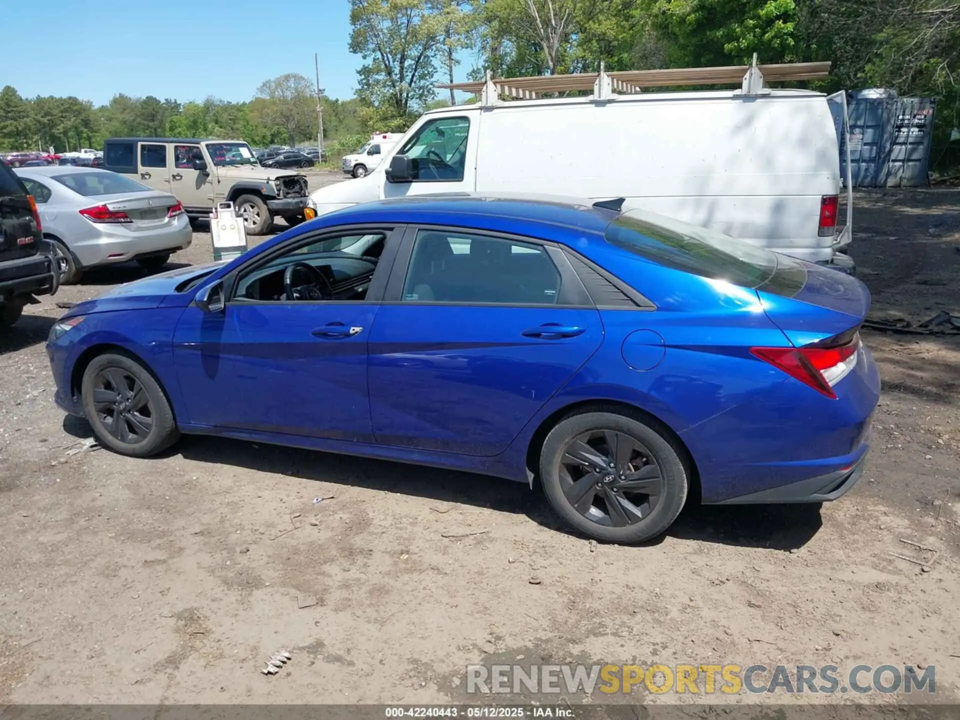 14 Photograph of a damaged car KMHLM4AG5MU157277 HYUNDAI ELANTRA 2021