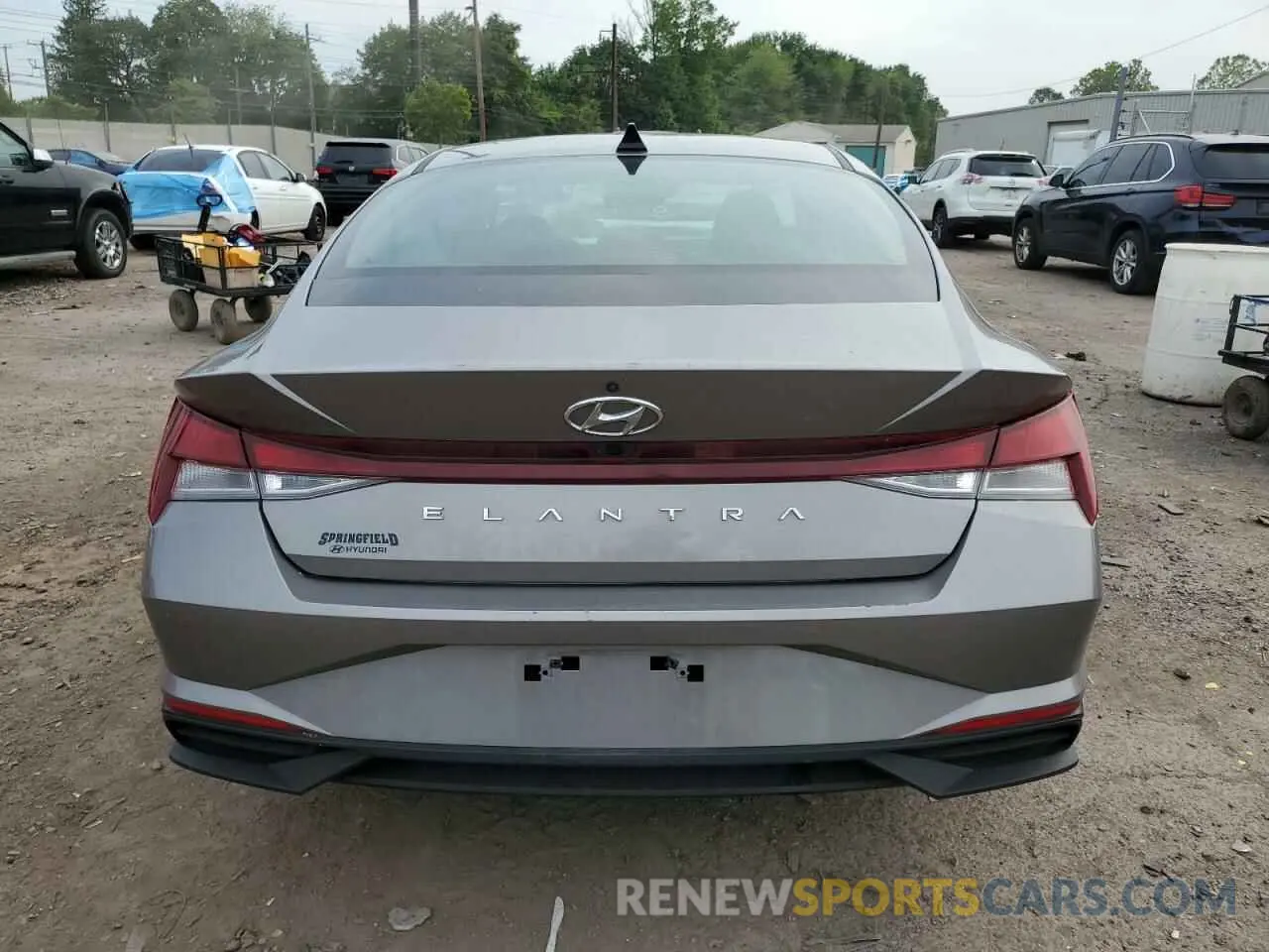 6 Photograph of a damaged car KMHLM4AG5MU209488 HYUNDAI ELANTRA 2021