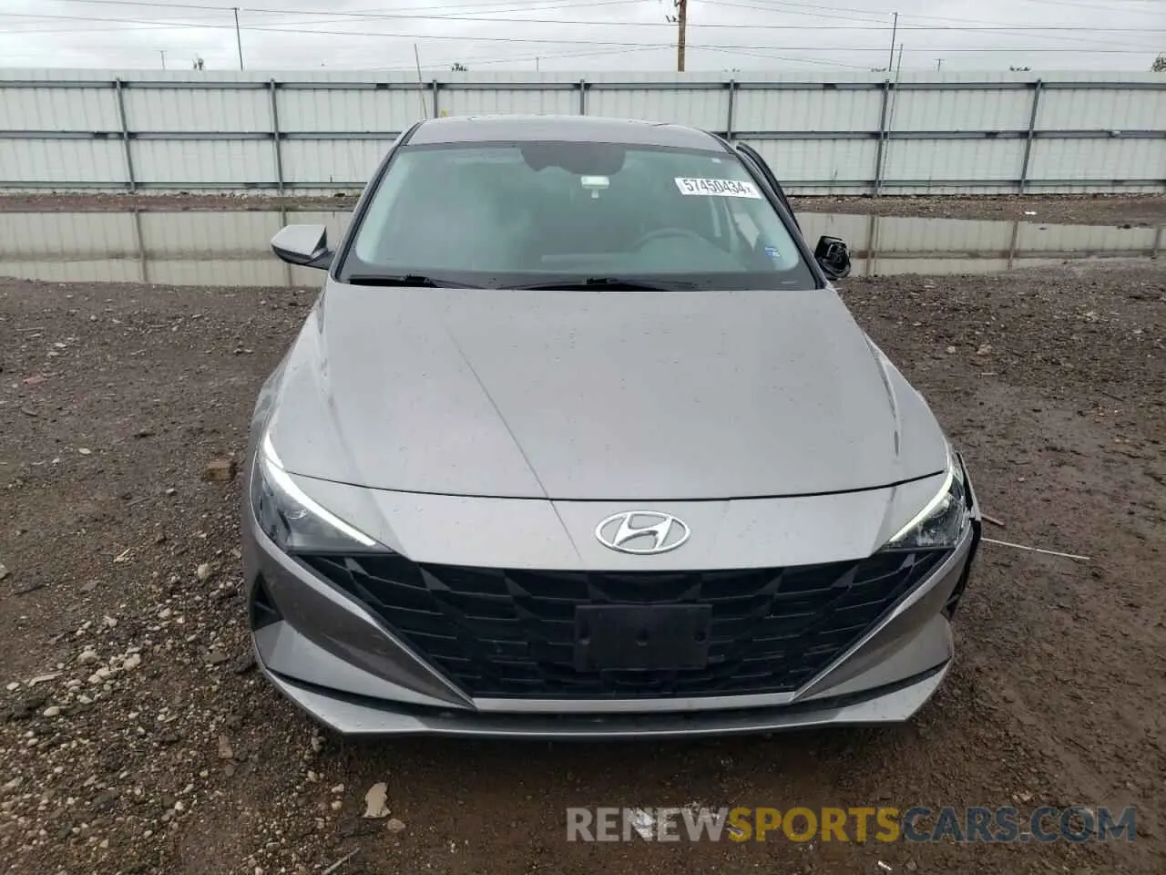 5 Photograph of a damaged car KMHLM4AG6MU070956 HYUNDAI ELANTRA 2021