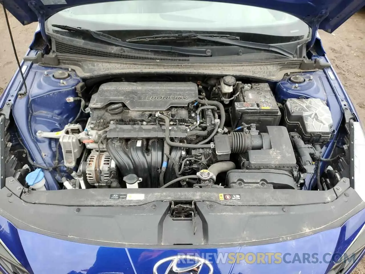 11 Photograph of a damaged car KMHLM4AG6MU070990 HYUNDAI ELANTRA 2021