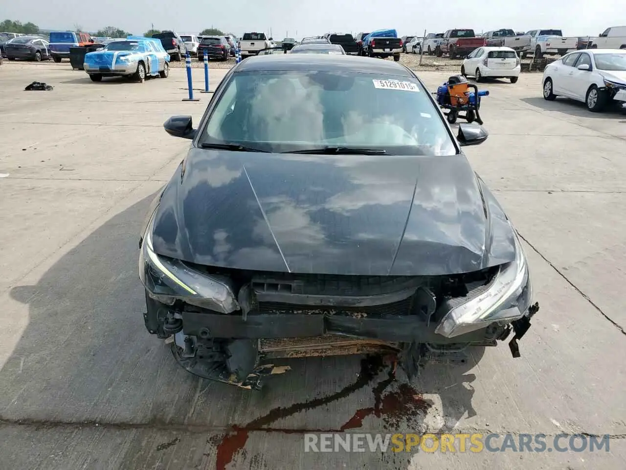 5 Photograph of a damaged car KMHLM4AG7MU070237 HYUNDAI ELANTRA 2021