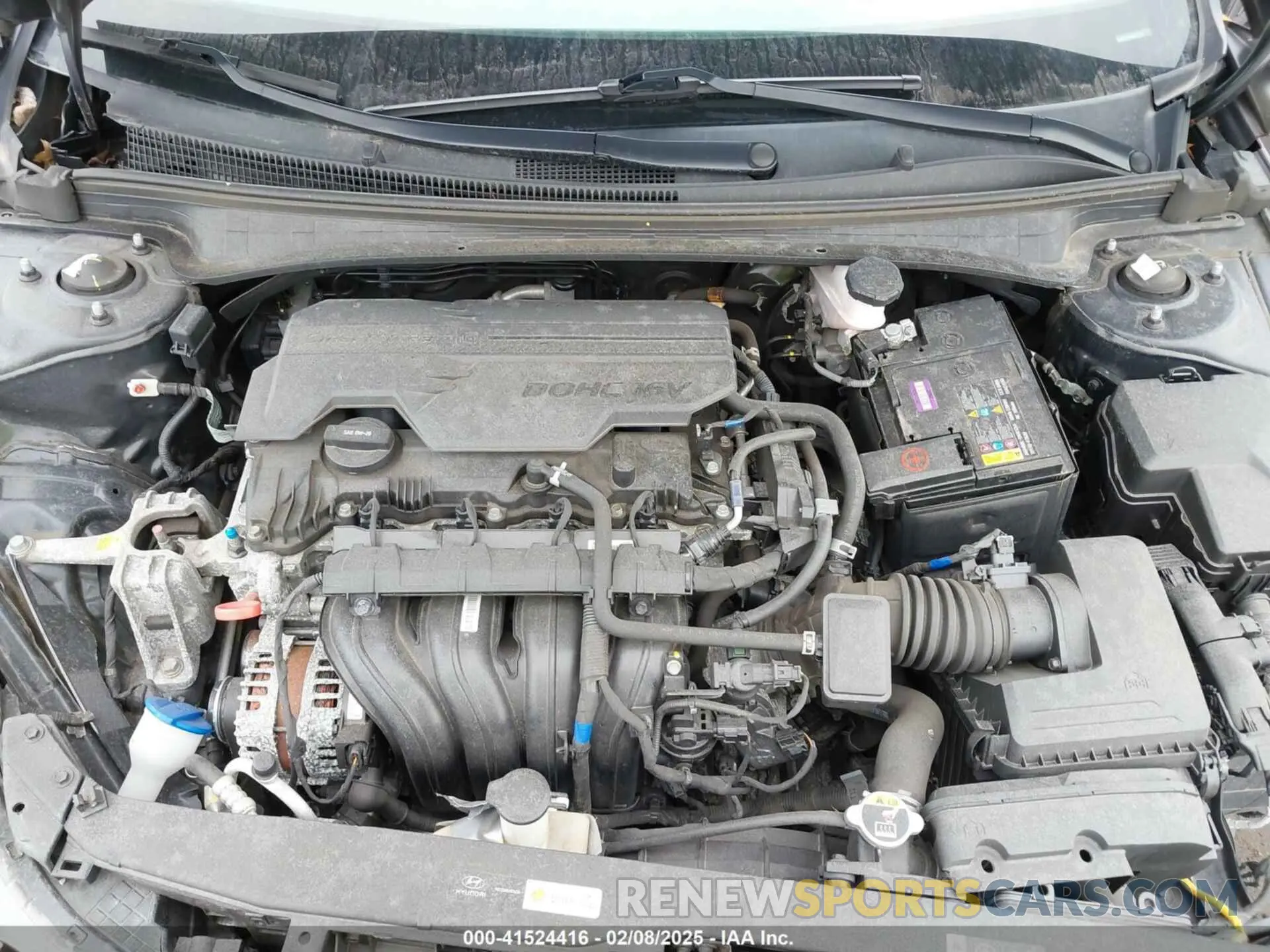 10 Photograph of a damaged car KMHLM4AG7MU070707 HYUNDAI ELANTRA 2021