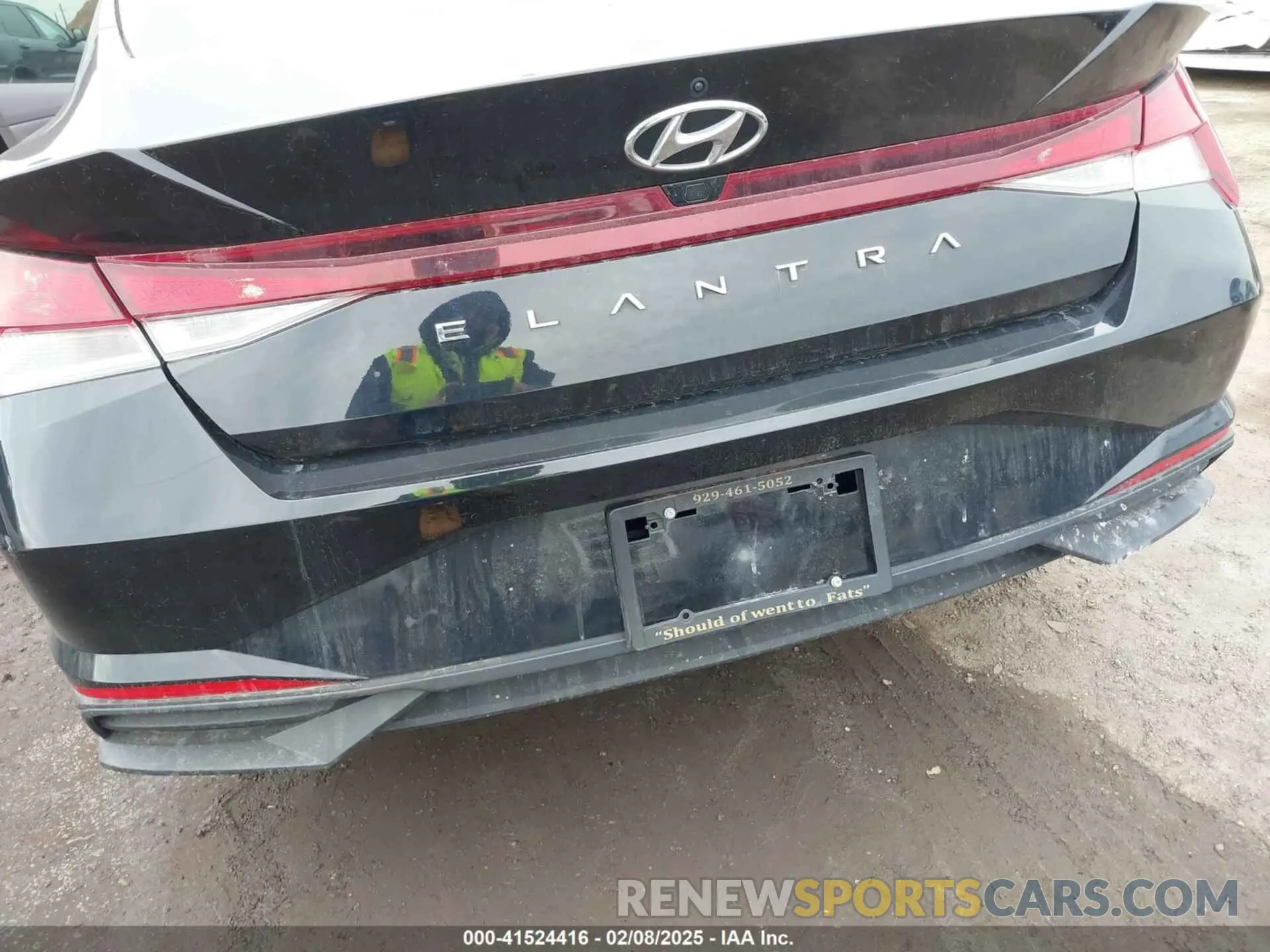 20 Photograph of a damaged car KMHLM4AG7MU070707 HYUNDAI ELANTRA 2021