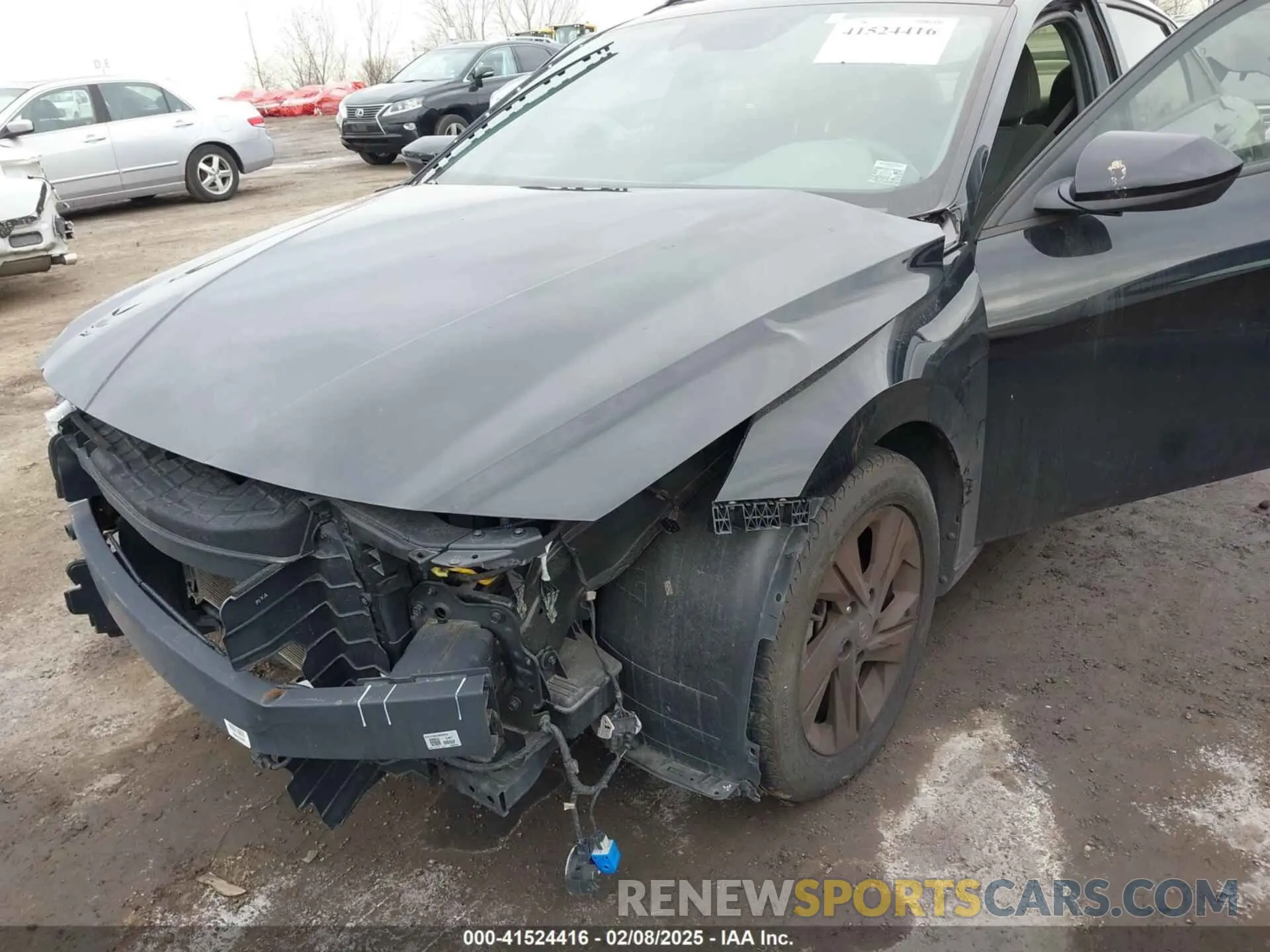 6 Photograph of a damaged car KMHLM4AG7MU070707 HYUNDAI ELANTRA 2021