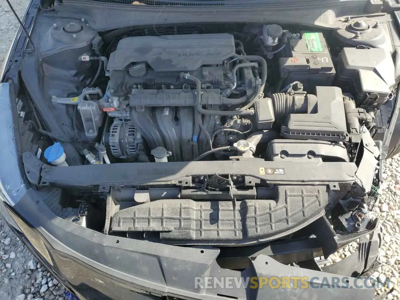 11 Photograph of a damaged car KMHLM4AG7MU101986 HYUNDAI ELANTRA 2021
