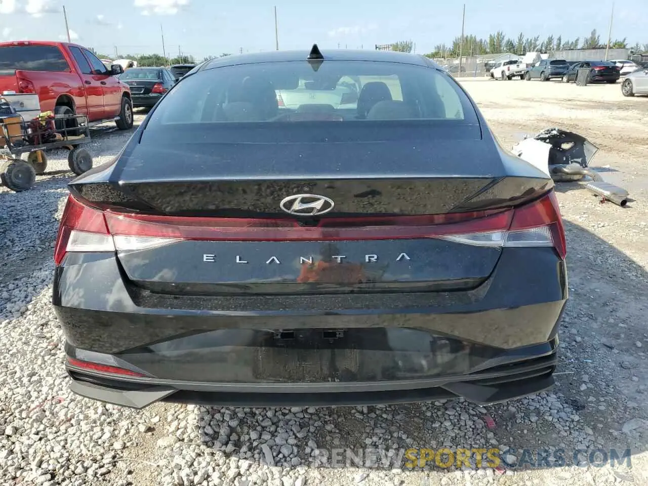 6 Photograph of a damaged car KMHLM4AG7MU101986 HYUNDAI ELANTRA 2021