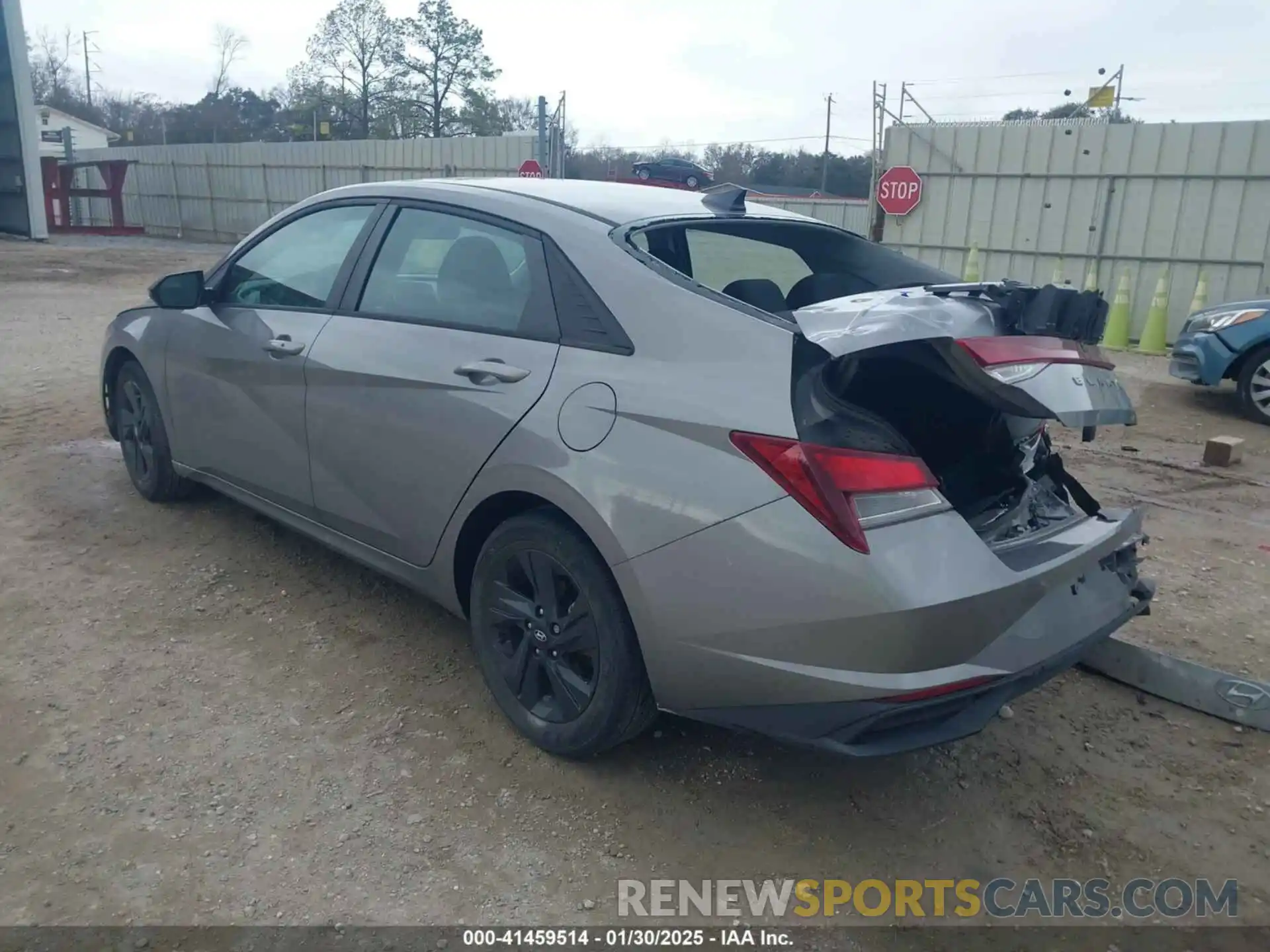 3 Photograph of a damaged car KMHLM4AG7MU104838 HYUNDAI ELANTRA 2021