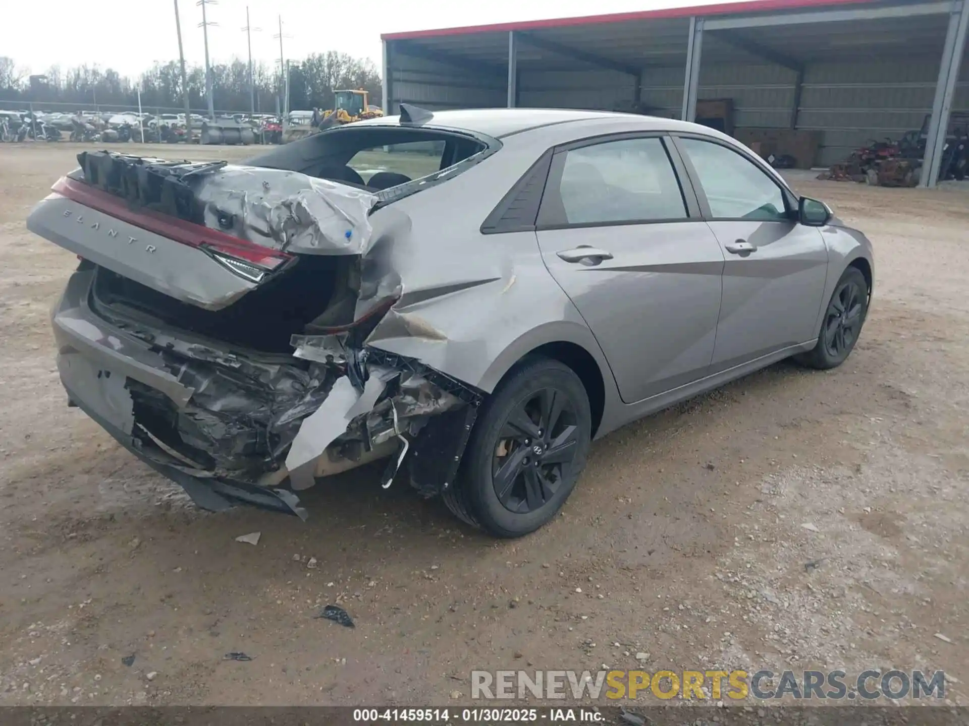 4 Photograph of a damaged car KMHLM4AG7MU104838 HYUNDAI ELANTRA 2021