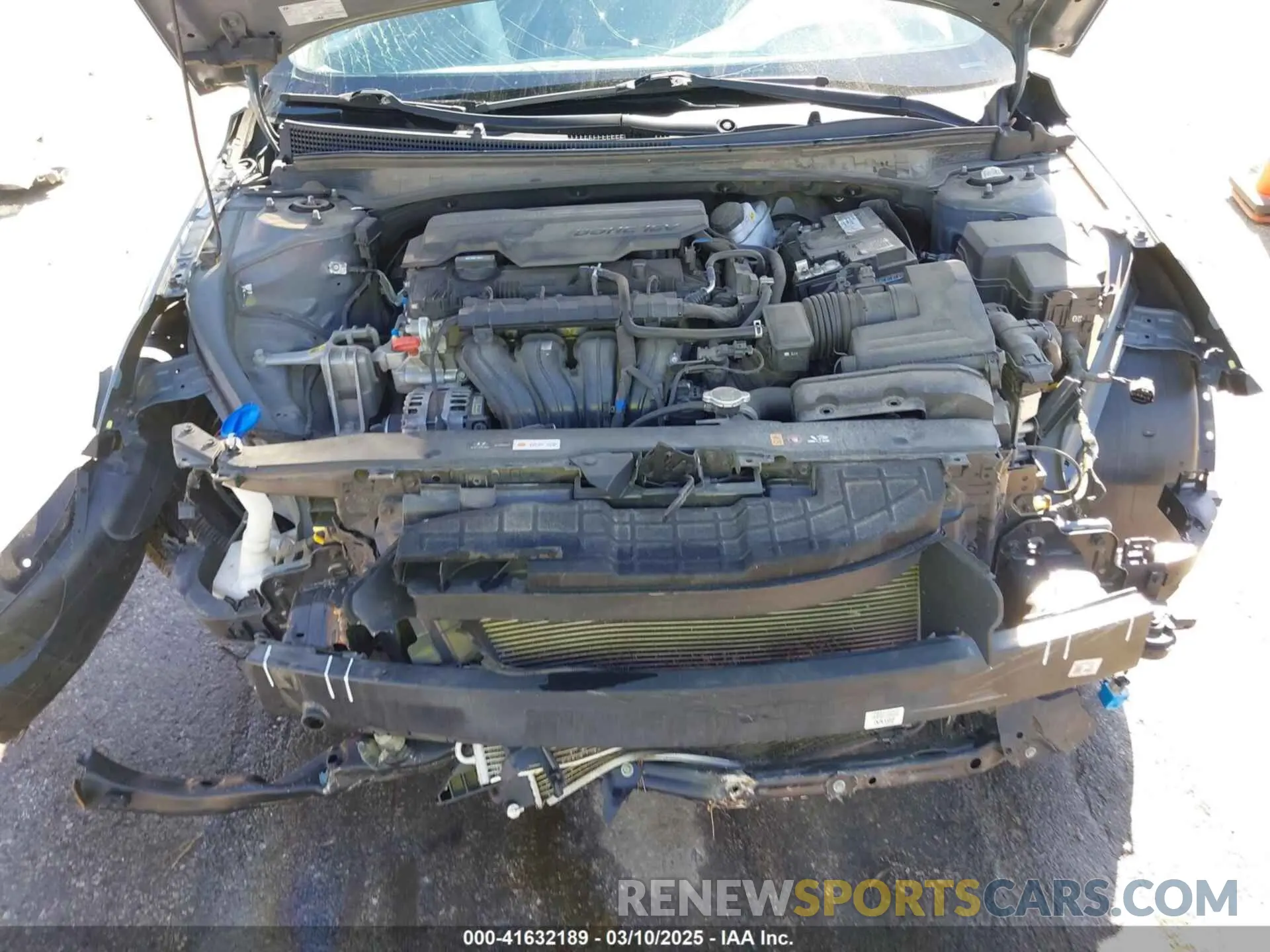 10 Photograph of a damaged car KMHLM4AG7MU105570 HYUNDAI ELANTRA 2021