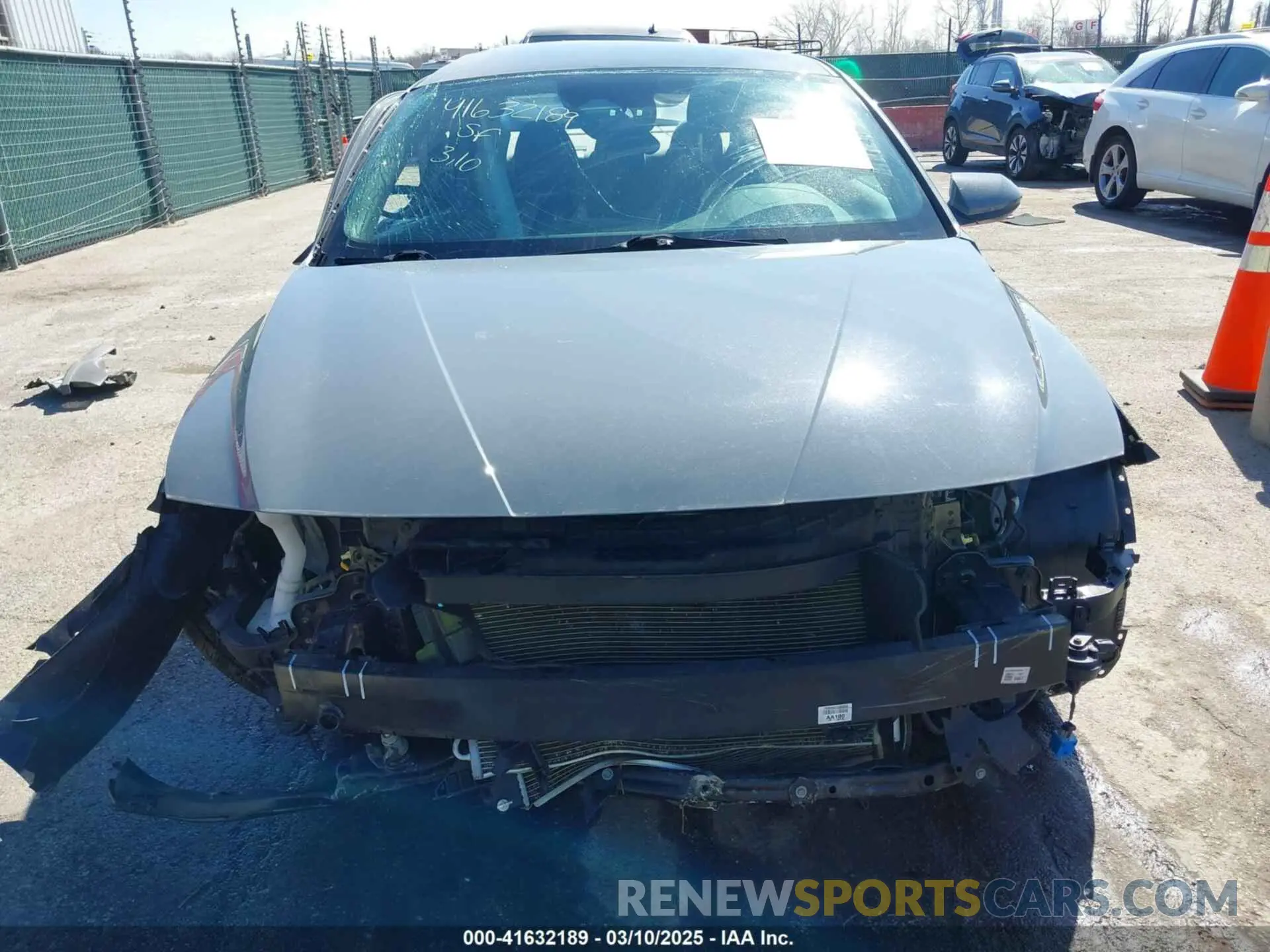 13 Photograph of a damaged car KMHLM4AG7MU105570 HYUNDAI ELANTRA 2021