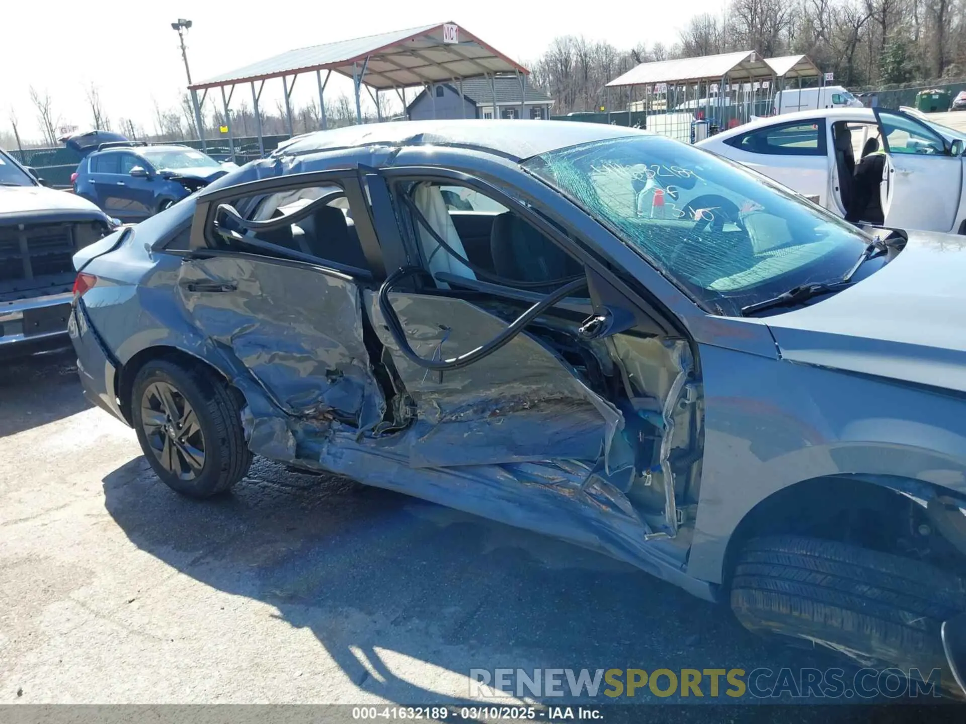 6 Photograph of a damaged car KMHLM4AG7MU105570 HYUNDAI ELANTRA 2021