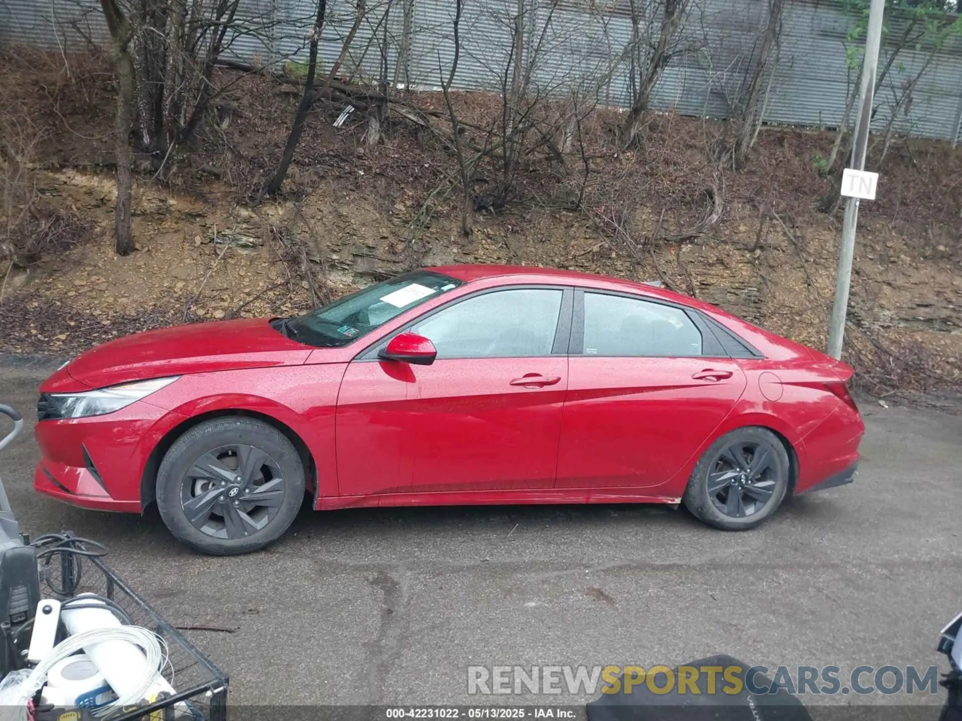 14 Photograph of a damaged car KMHLM4AG8MU210358 HYUNDAI ELANTRA 2021