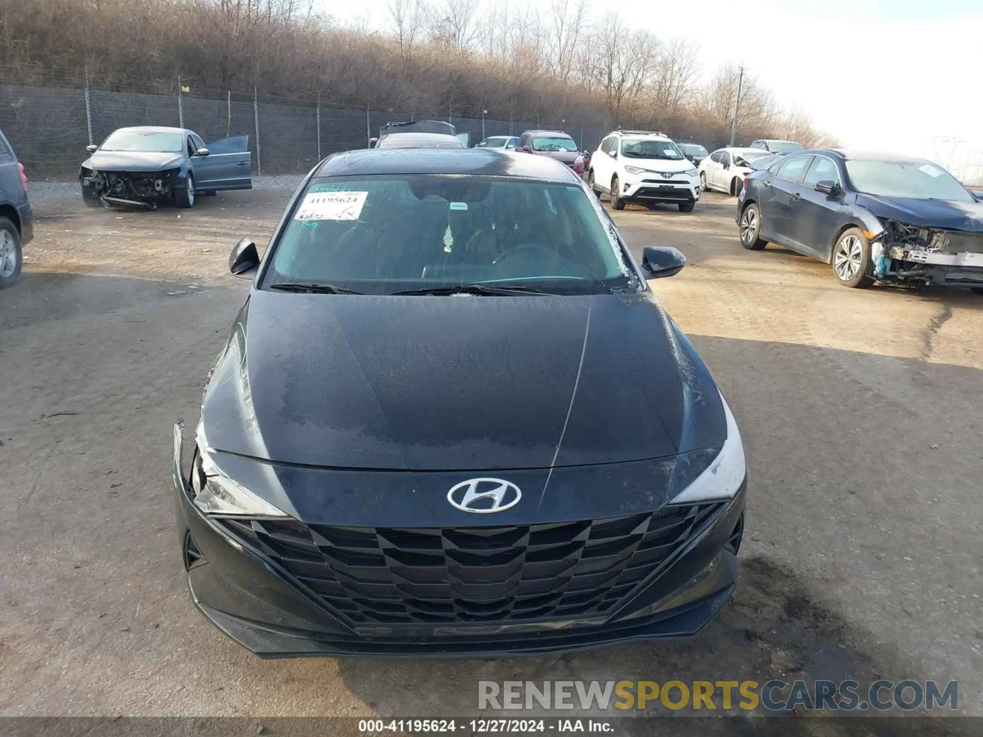 12 Photograph of a damaged car KMHLM4AG9MU119079 HYUNDAI ELANTRA 2021