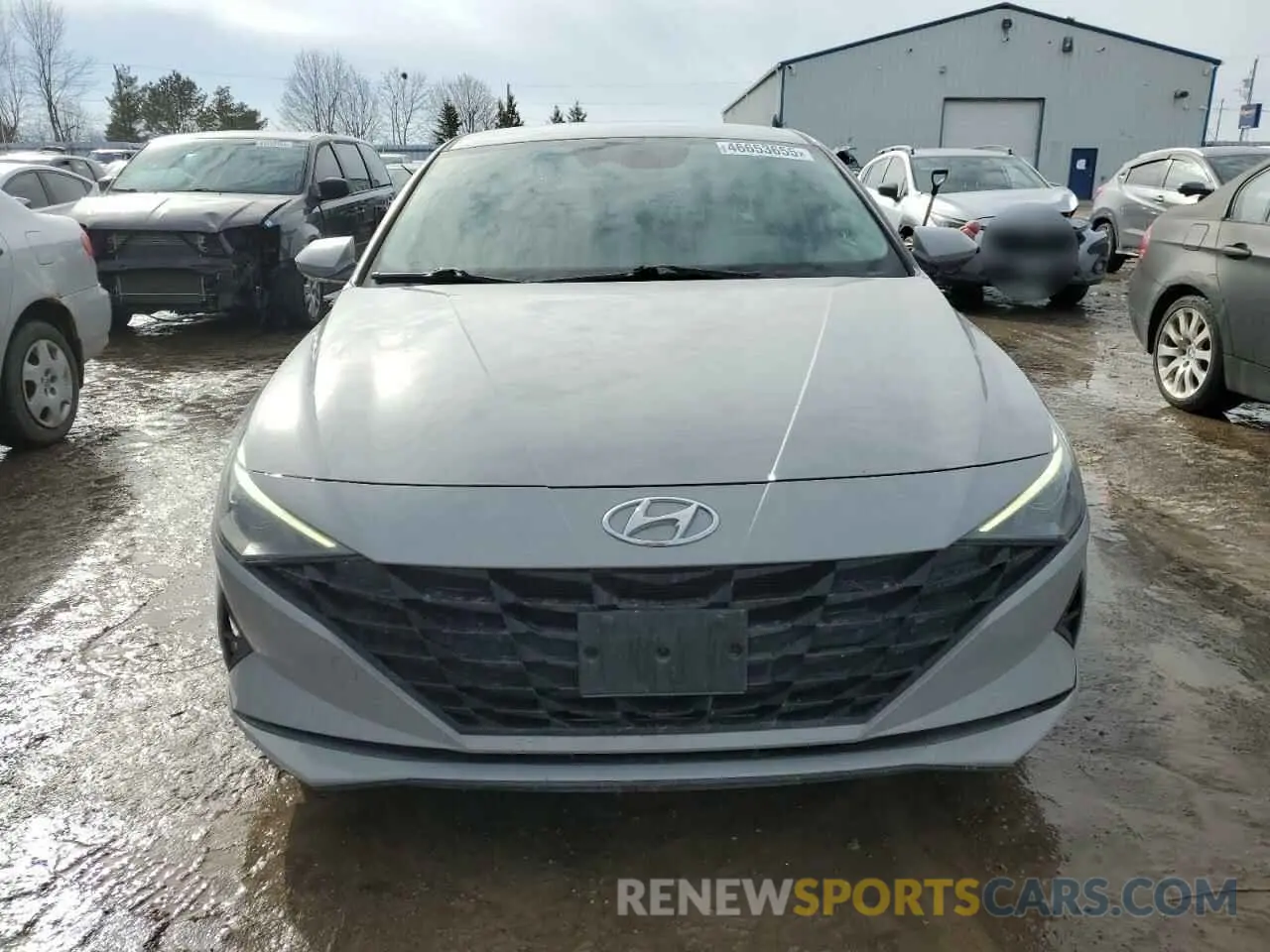 5 Photograph of a damaged car KMHLM4AG9MU197393 HYUNDAI ELANTRA 2021