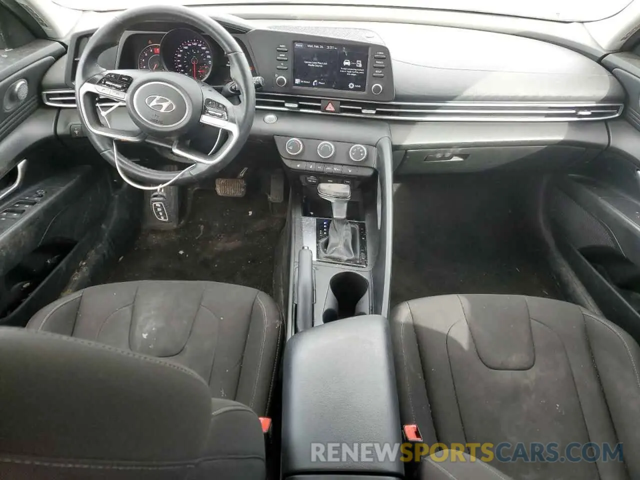 8 Photograph of a damaged car KMHLM4AG9MU197393 HYUNDAI ELANTRA 2021