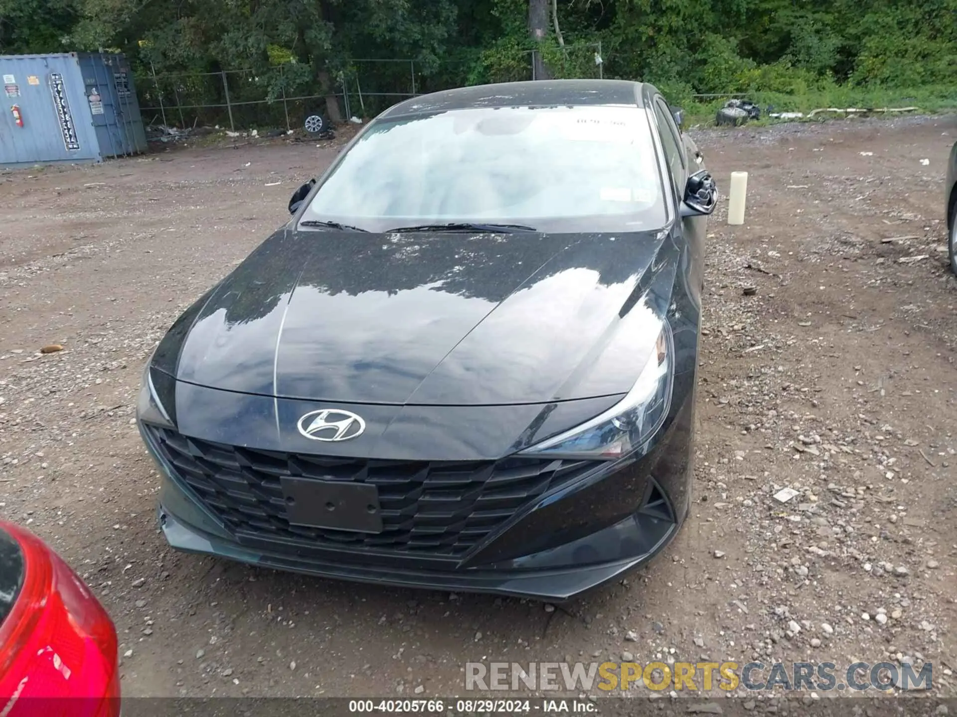 12 Photograph of a damaged car KMHLM4AGXMU071687 HYUNDAI ELANTRA 2021