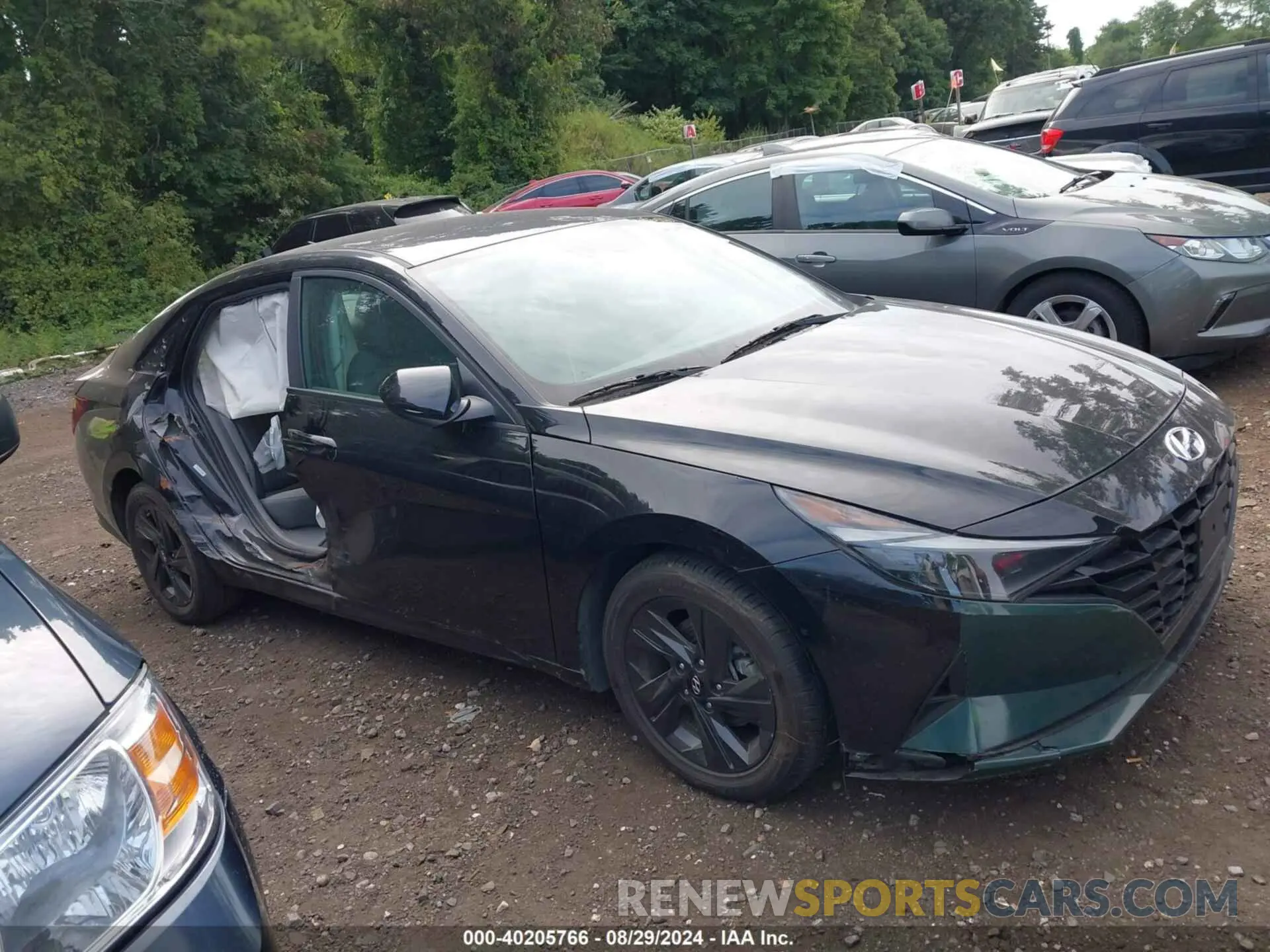 13 Photograph of a damaged car KMHLM4AGXMU071687 HYUNDAI ELANTRA 2021