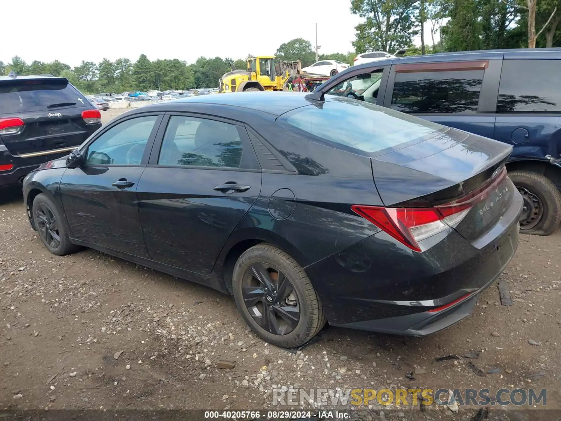 14 Photograph of a damaged car KMHLM4AGXMU071687 HYUNDAI ELANTRA 2021