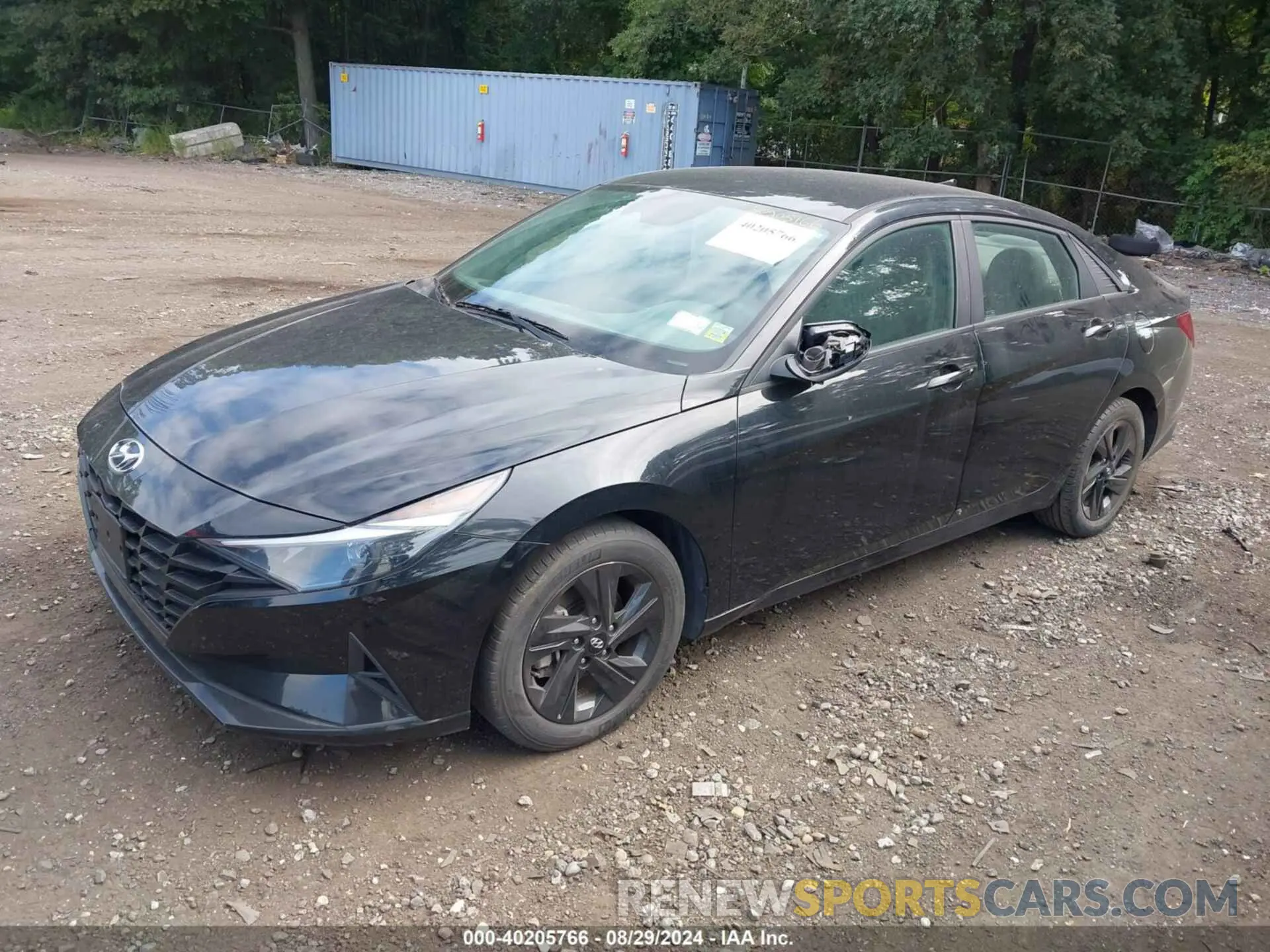 2 Photograph of a damaged car KMHLM4AGXMU071687 HYUNDAI ELANTRA 2021