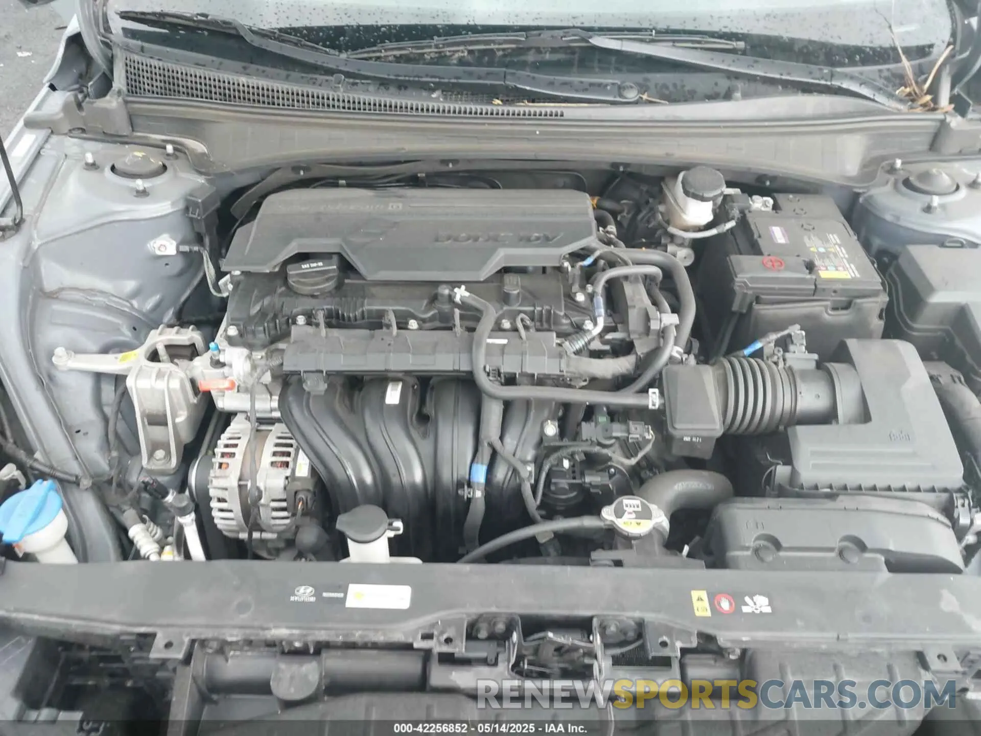 10 Photograph of a damaged car KMHLM4AGXMU110827 HYUNDAI ELANTRA 2021