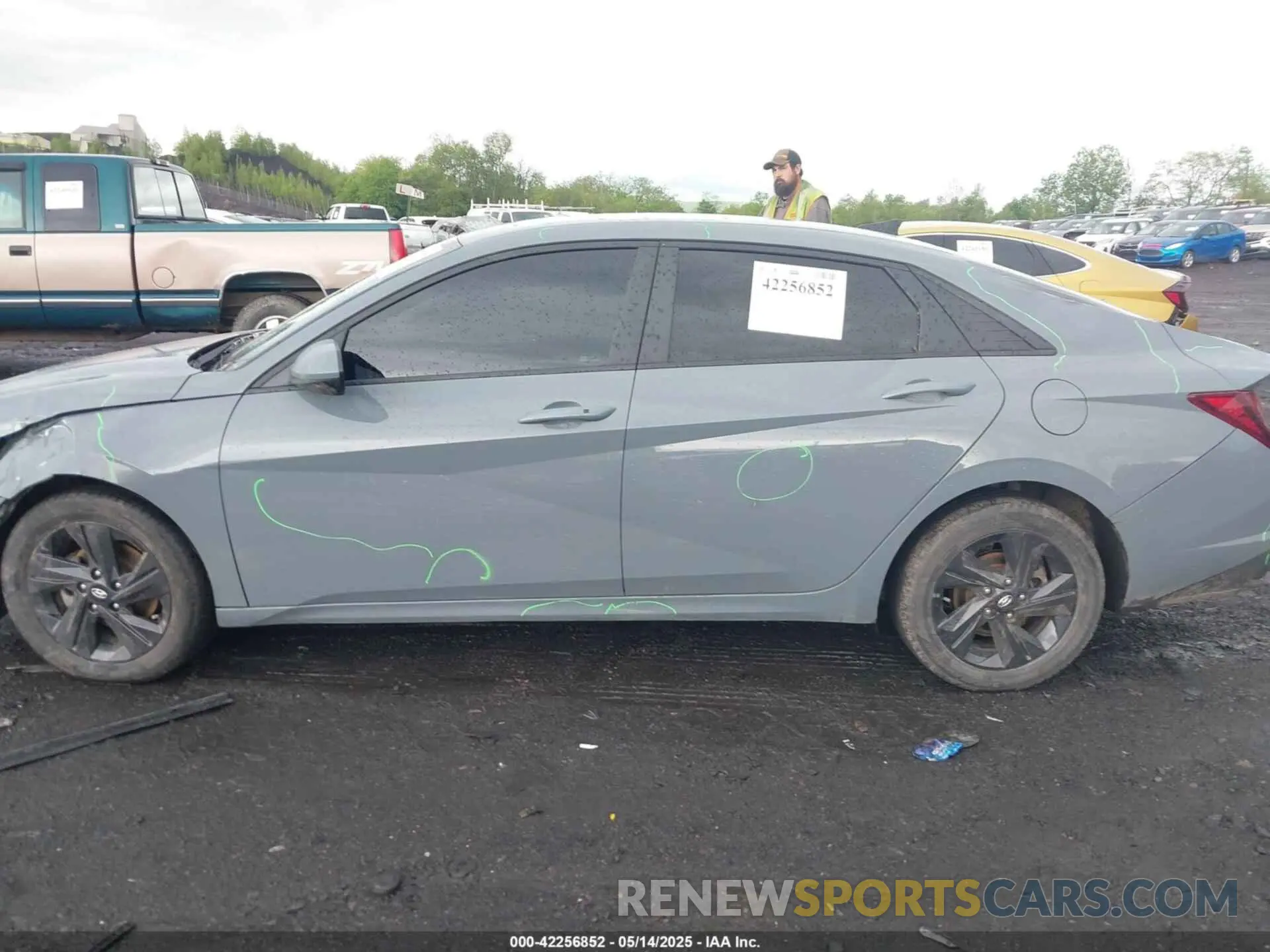 14 Photograph of a damaged car KMHLM4AGXMU110827 HYUNDAI ELANTRA 2021