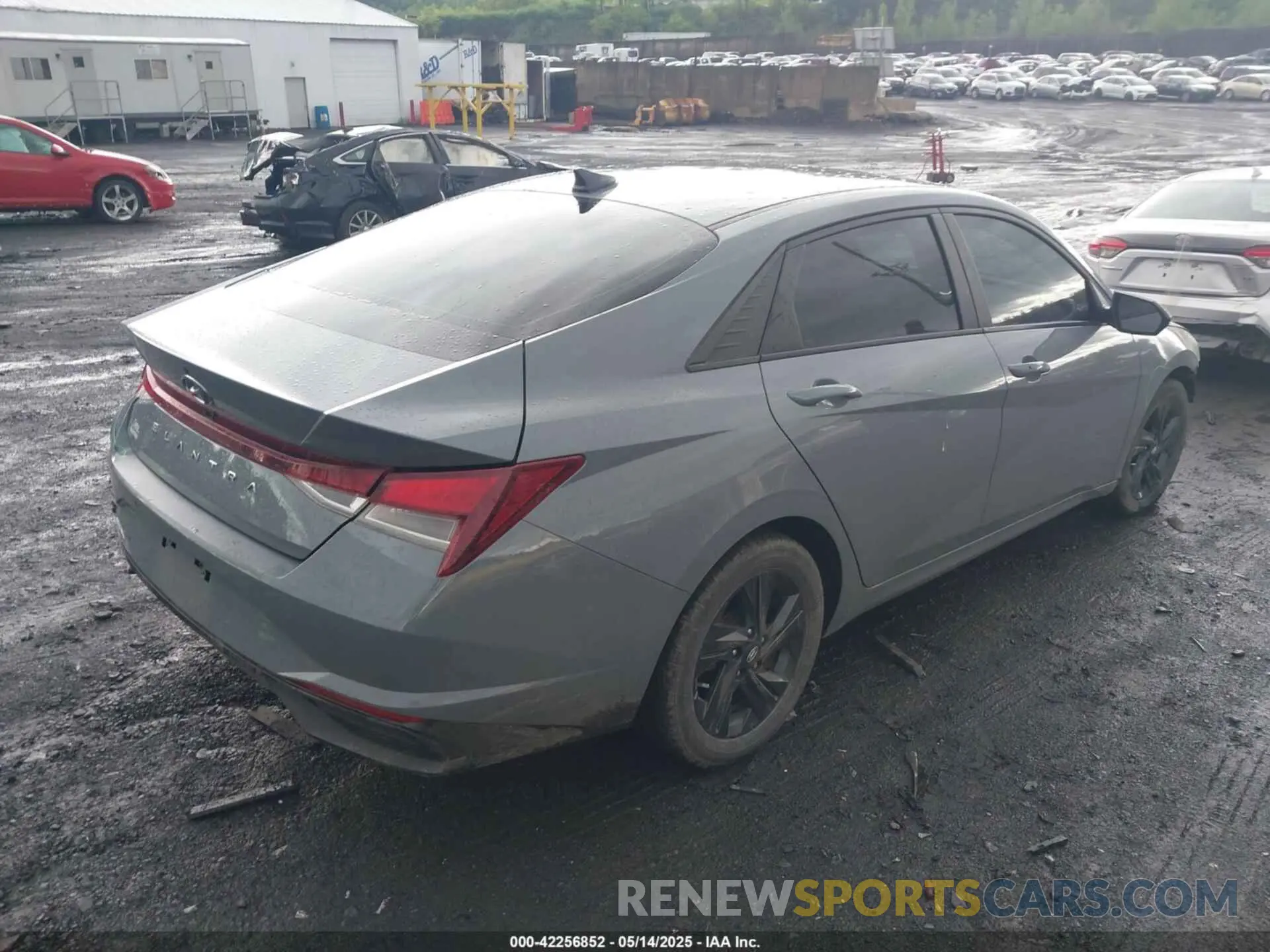 4 Photograph of a damaged car KMHLM4AGXMU110827 HYUNDAI ELANTRA 2021