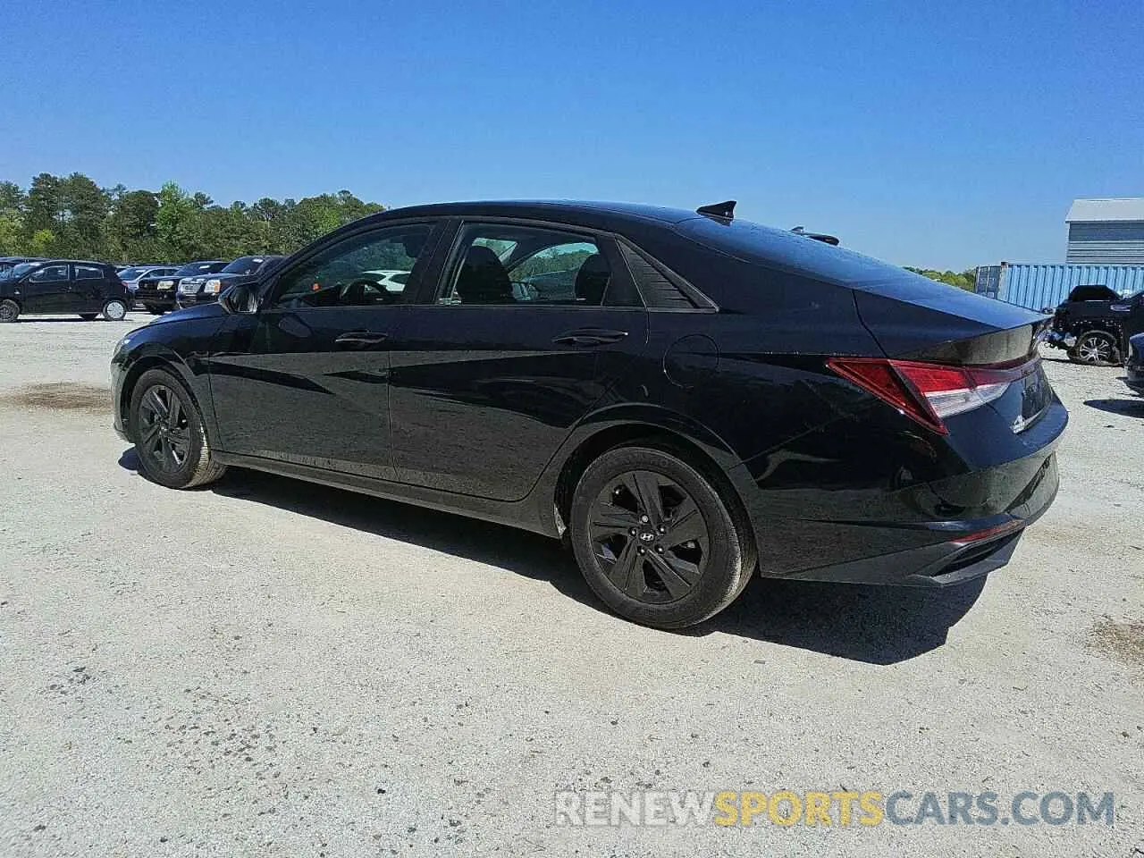 2 Photograph of a damaged car KMHLM4AGXMU121570 HYUNDAI ELANTRA 2021