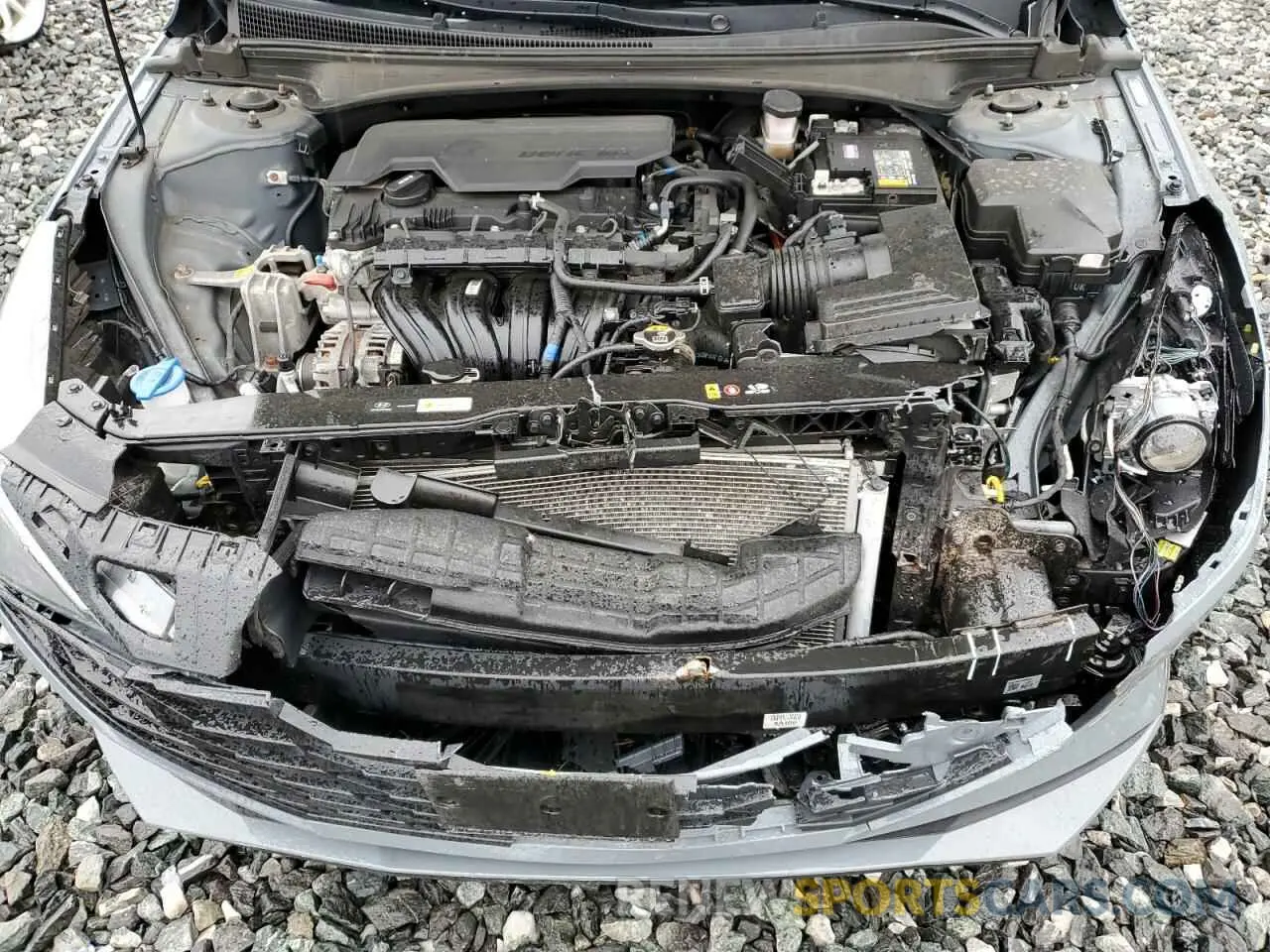 11 Photograph of a damaged car KMHLM4AGXMU123089 HYUNDAI ELANTRA 2021