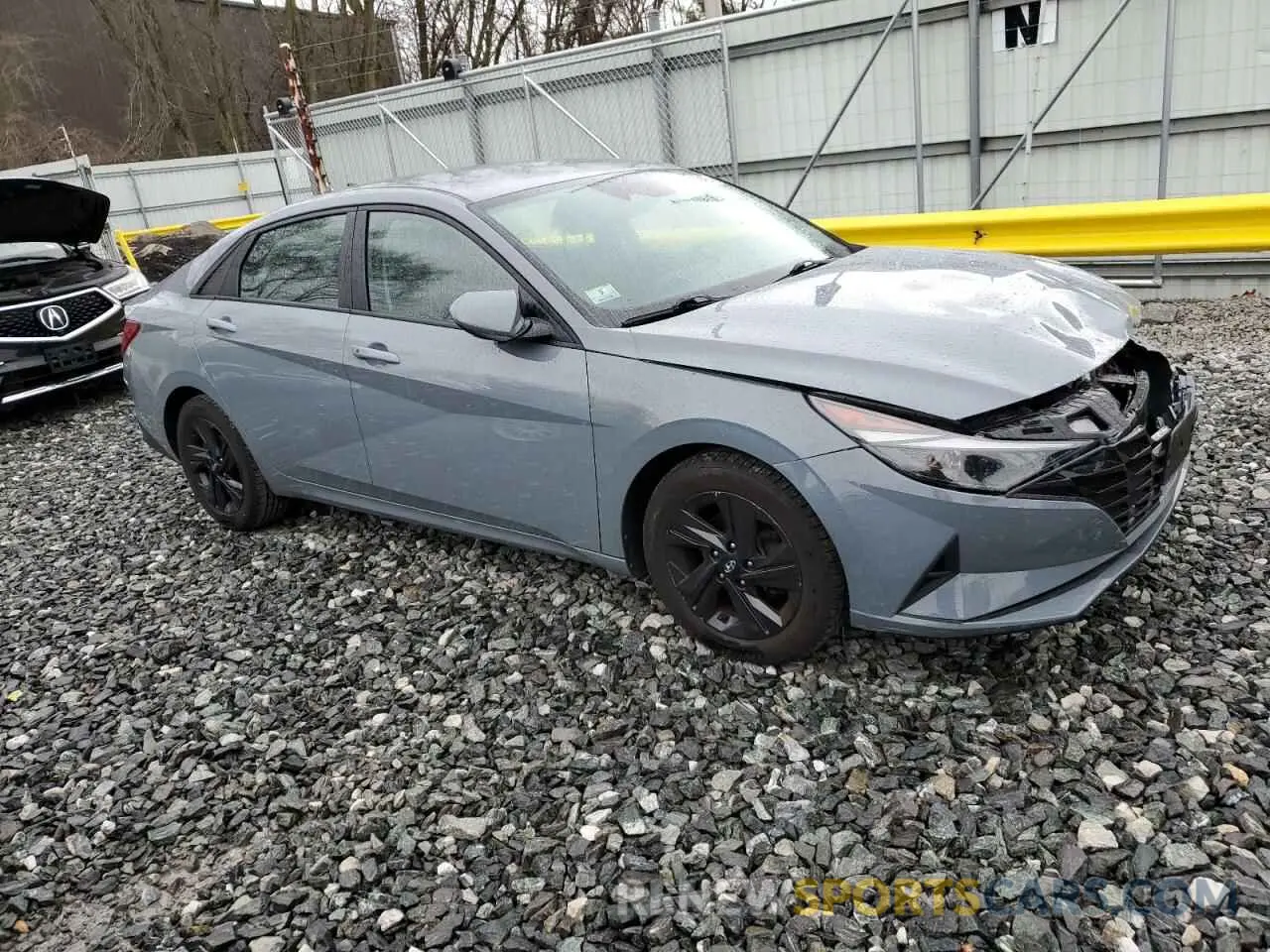 4 Photograph of a damaged car KMHLM4AGXMU123089 HYUNDAI ELANTRA 2021