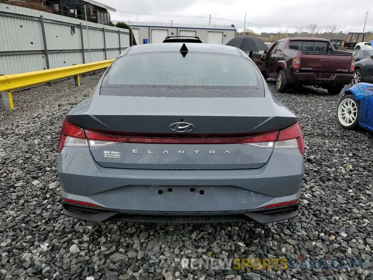 6 Photograph of a damaged car KMHLM4AGXMU123089 HYUNDAI ELANTRA 2021