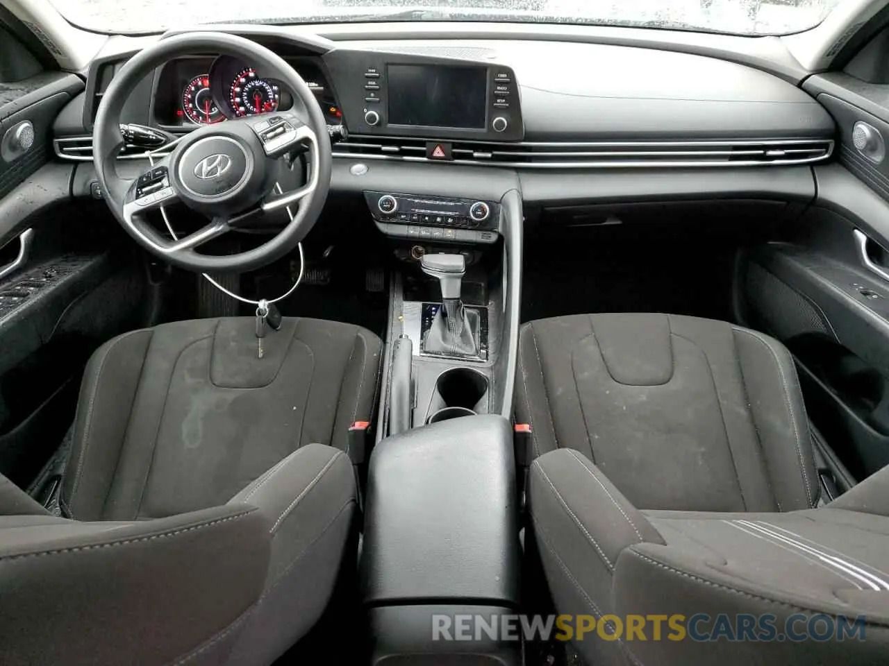 8 Photograph of a damaged car KMHLM4AGXMU123089 HYUNDAI ELANTRA 2021