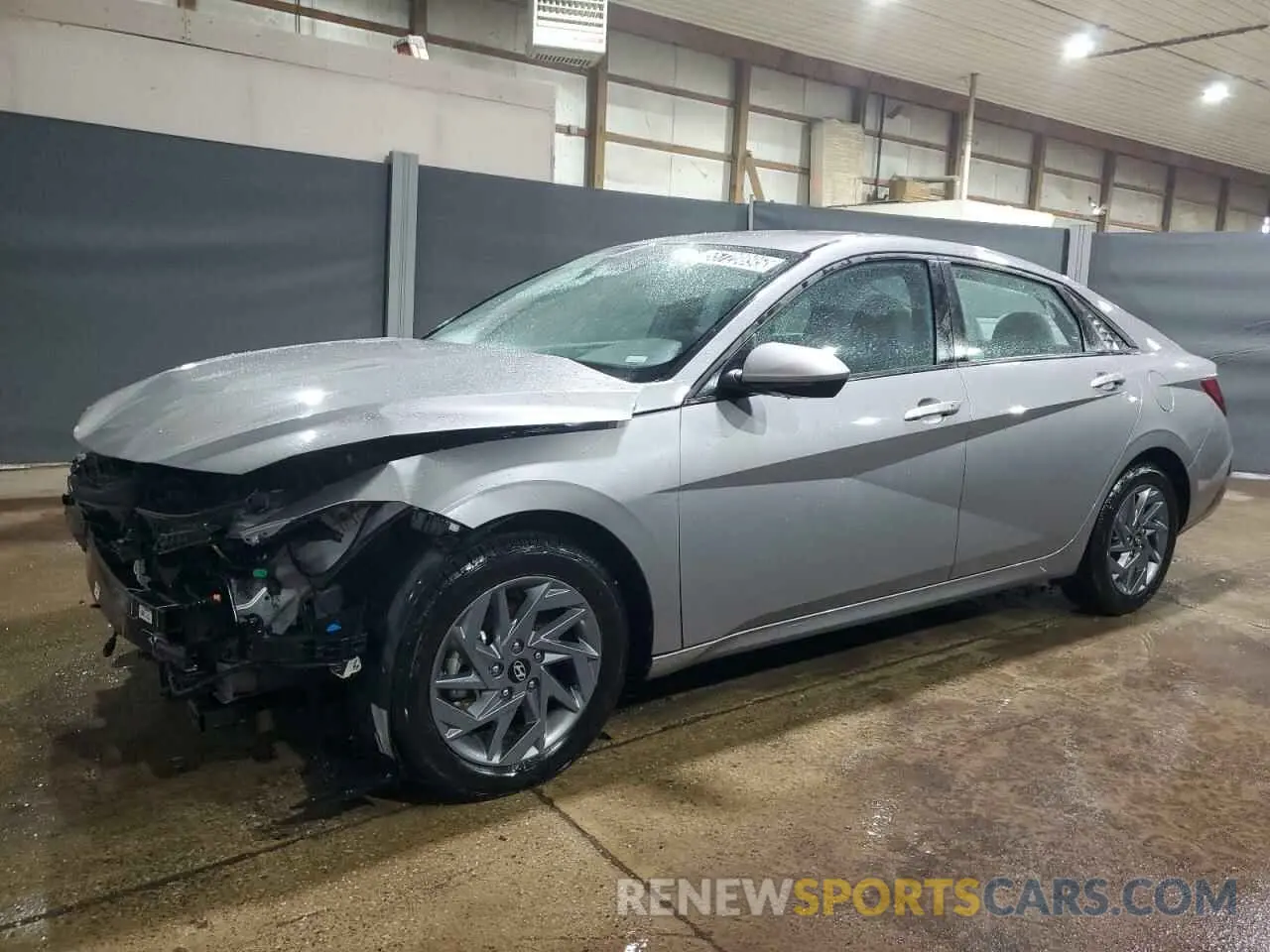 1 Photograph of a damaged car KMHLM4DGXRU650732 HYUNDAI ELANTRA 2021