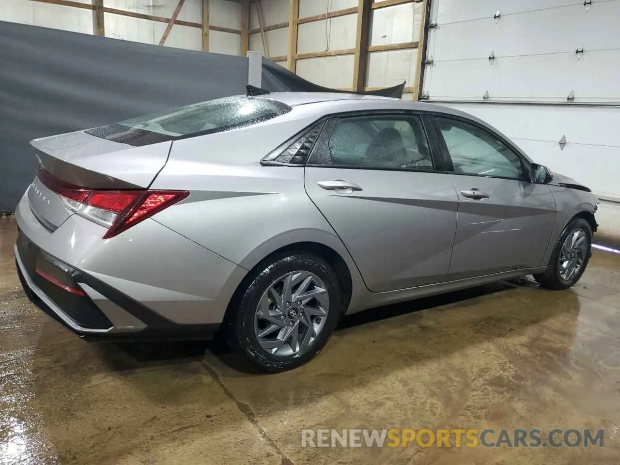3 Photograph of a damaged car KMHLM4DGXRU650732 HYUNDAI ELANTRA 2021