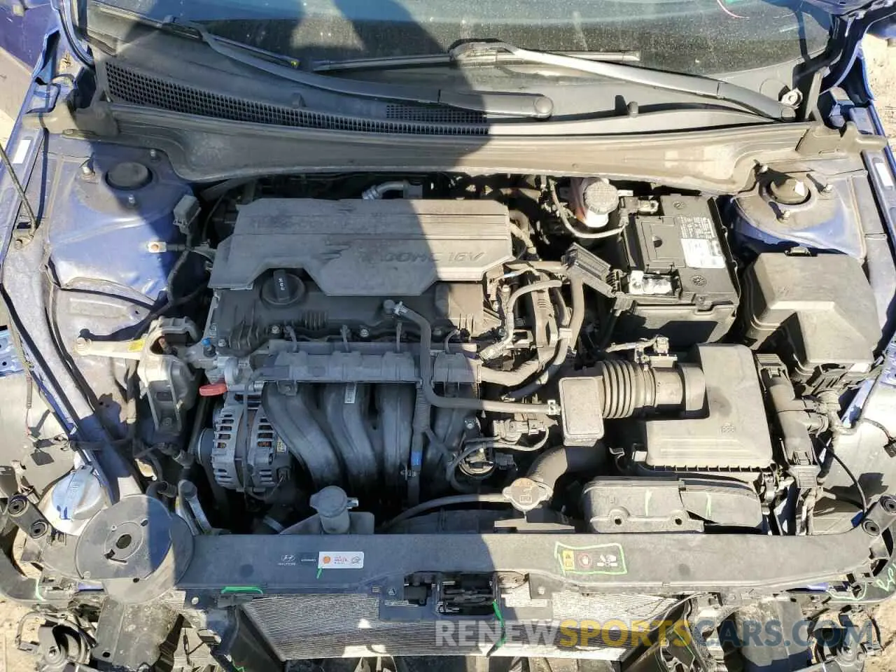 11 Photograph of a damaged car KMHLN4AG0MU139167 HYUNDAI ELANTRA 2021